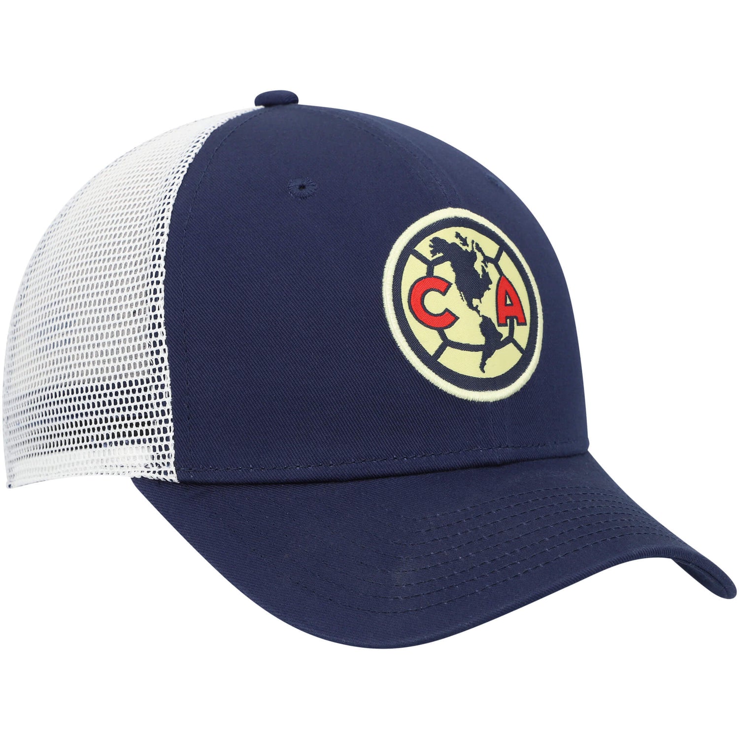 Nike Club America Classic 99 Trucker Cap - Navy-White (Front - Lateral 2)