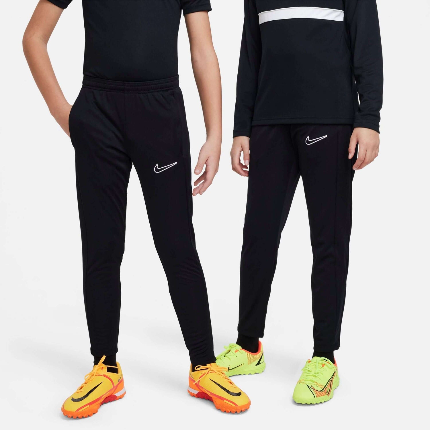 Nike DF Academy Youth Pants Black/Black/Black/White (Models - Front)
