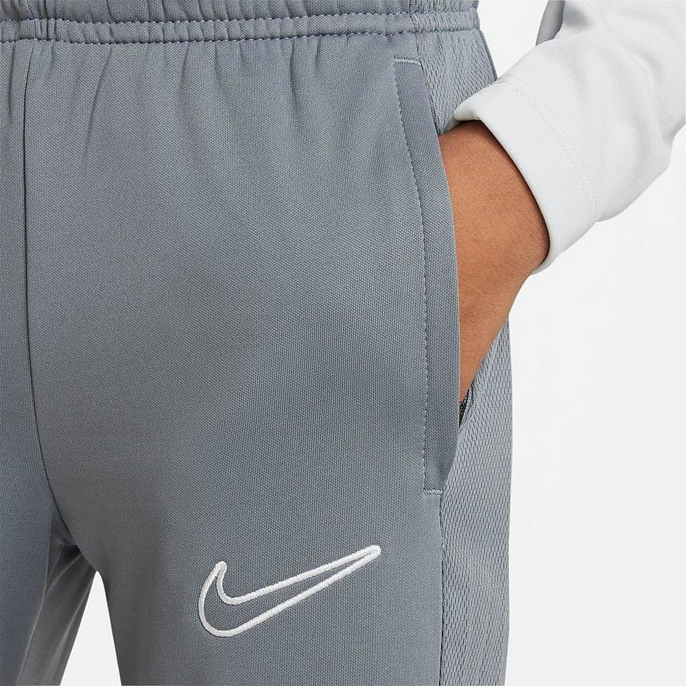 Nike DF Academy Youth Pants Cool Grey Cool Grey Cool Grey White (Detail 2)