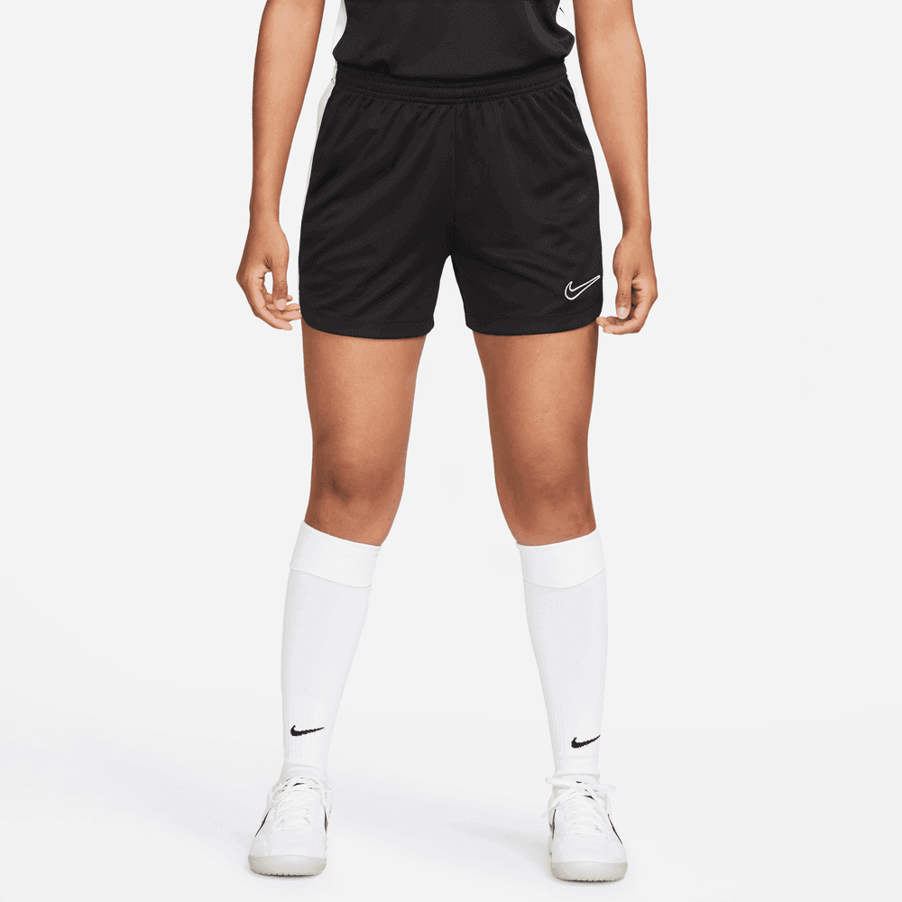 Nike Dri-FIT Academy 23 Women's Shorts Black-White (Model - Front)