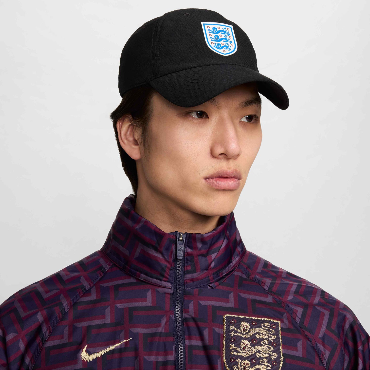 Nike England Unstructured Swoosh Cap (Model - Front)