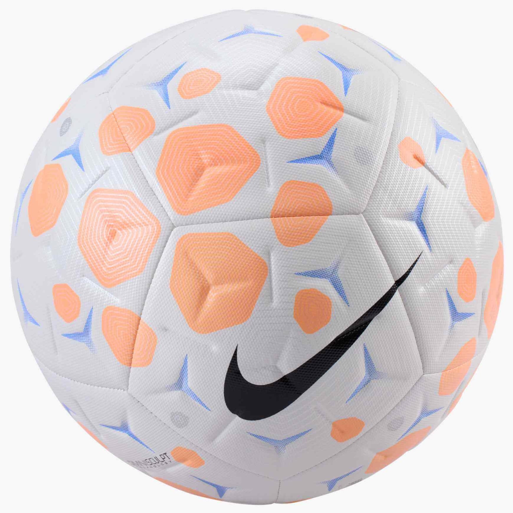 Nike FA25 Academy Soccer Ball White-Orange Pulse-Black (Back)