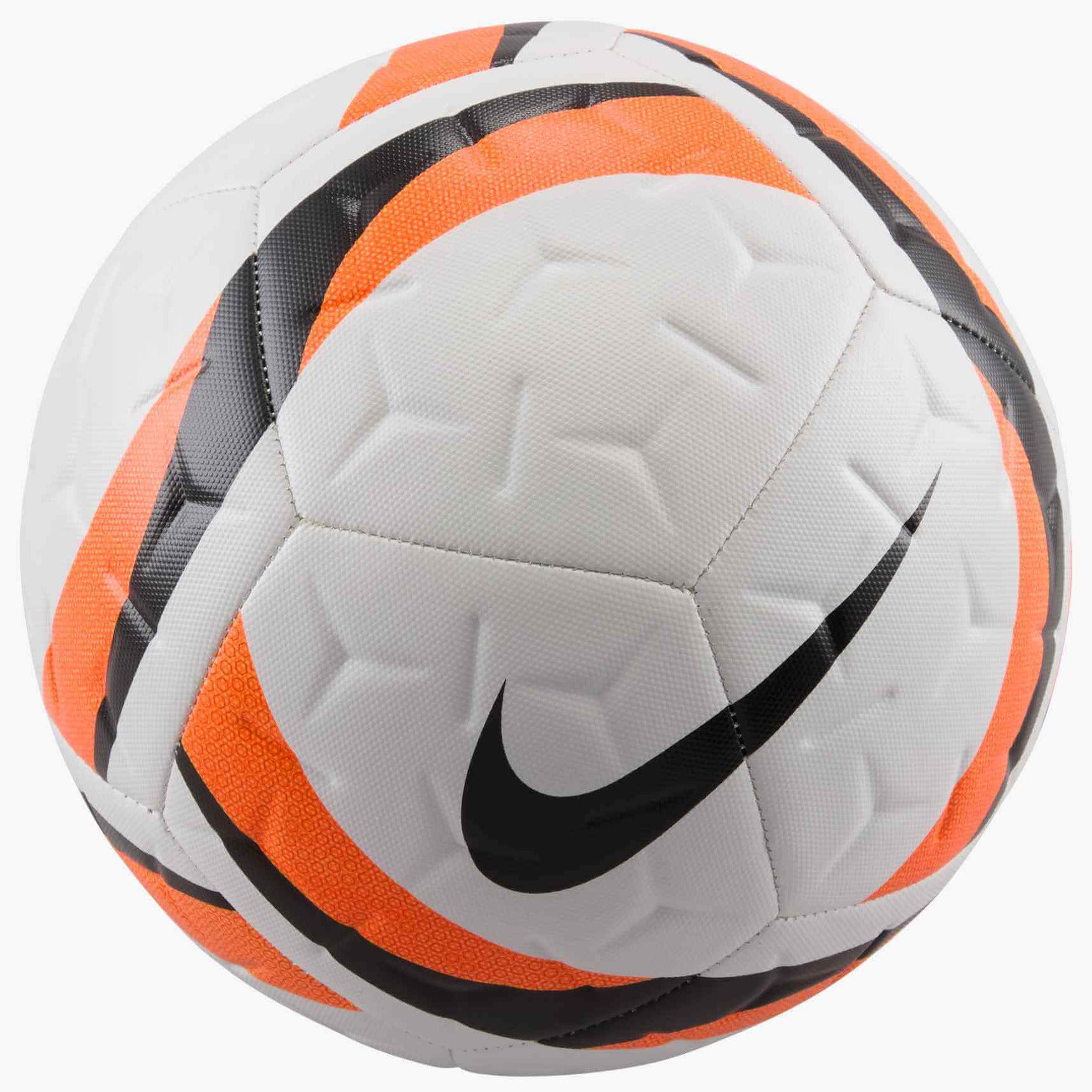 Nike FA25 Academy Team Soccer Ball White/Total Orange/Black (Front)