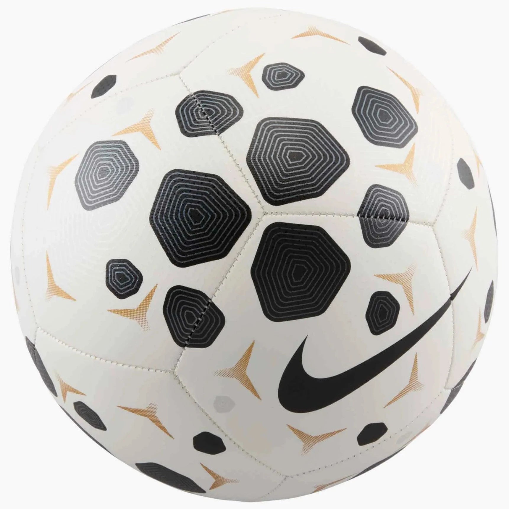 Nike FA25 Pitch Soccer Ball White-Black-Black (Back)