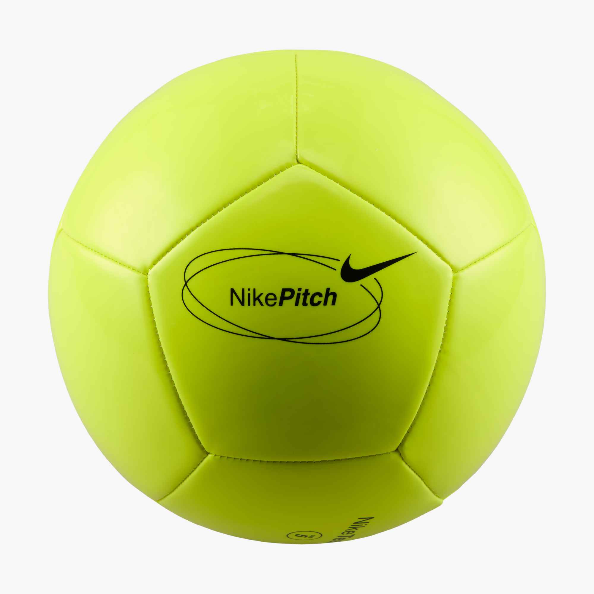 Nike FA25 Pitch Team Soccer Ball Volt/Black (Back)
