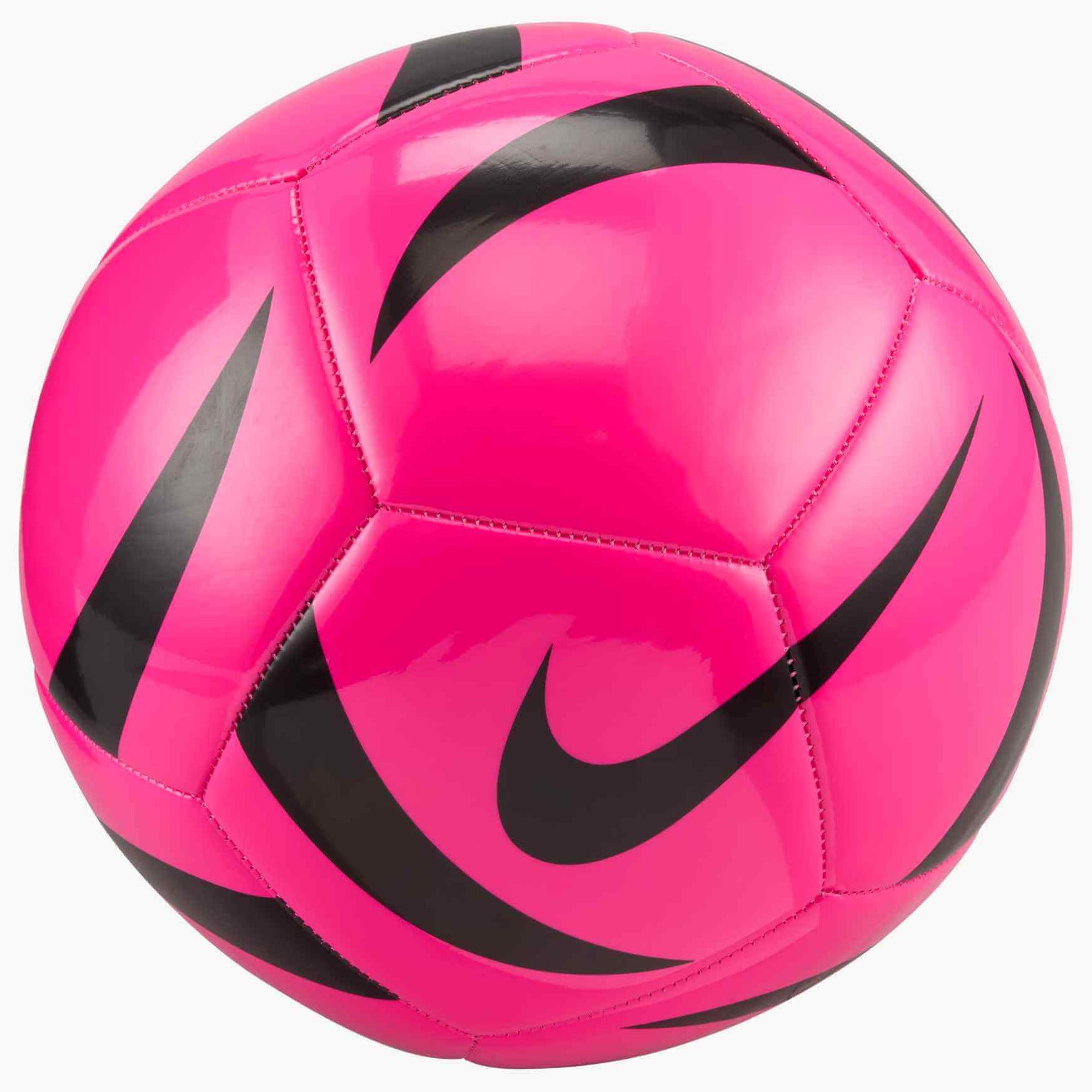 Nike FA25 Pitch Training Soccer Ball Fierce Pink-Black-Black (Front)