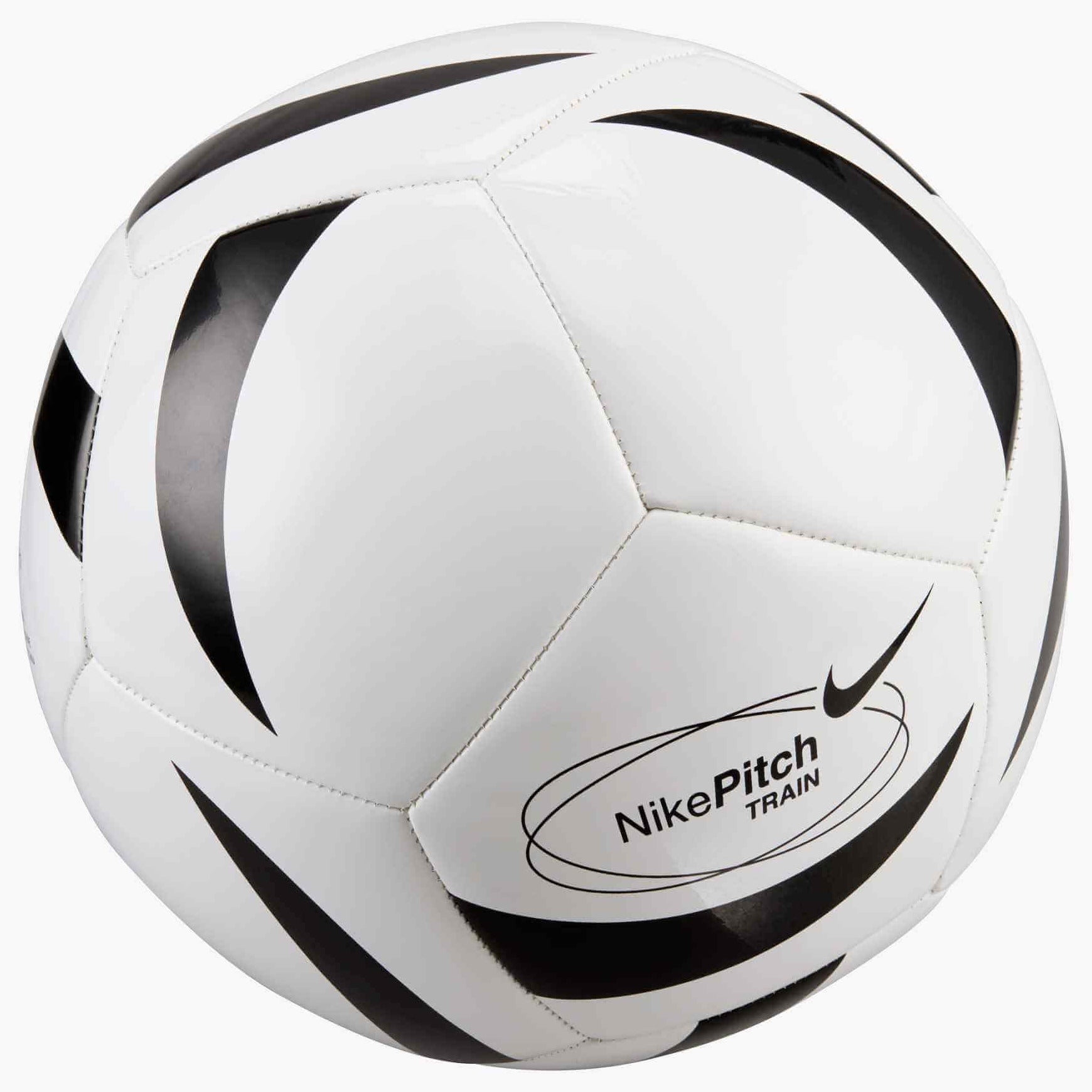 Nike FA25 Pitch Training Soccer Ball White-Black-Black (Back)