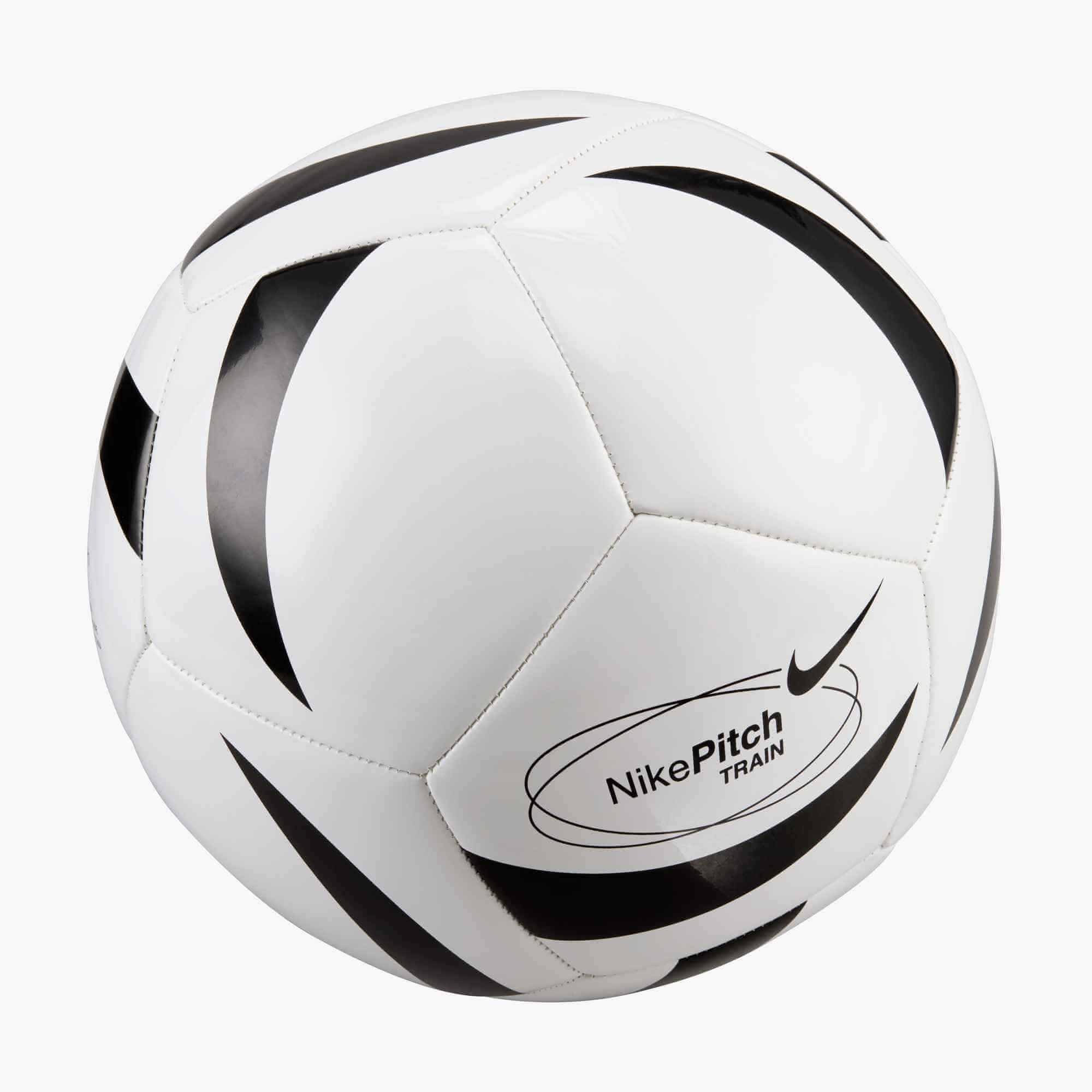 Nike FA25 Pitch Training Soccer Ball White-Black-Black (Back)