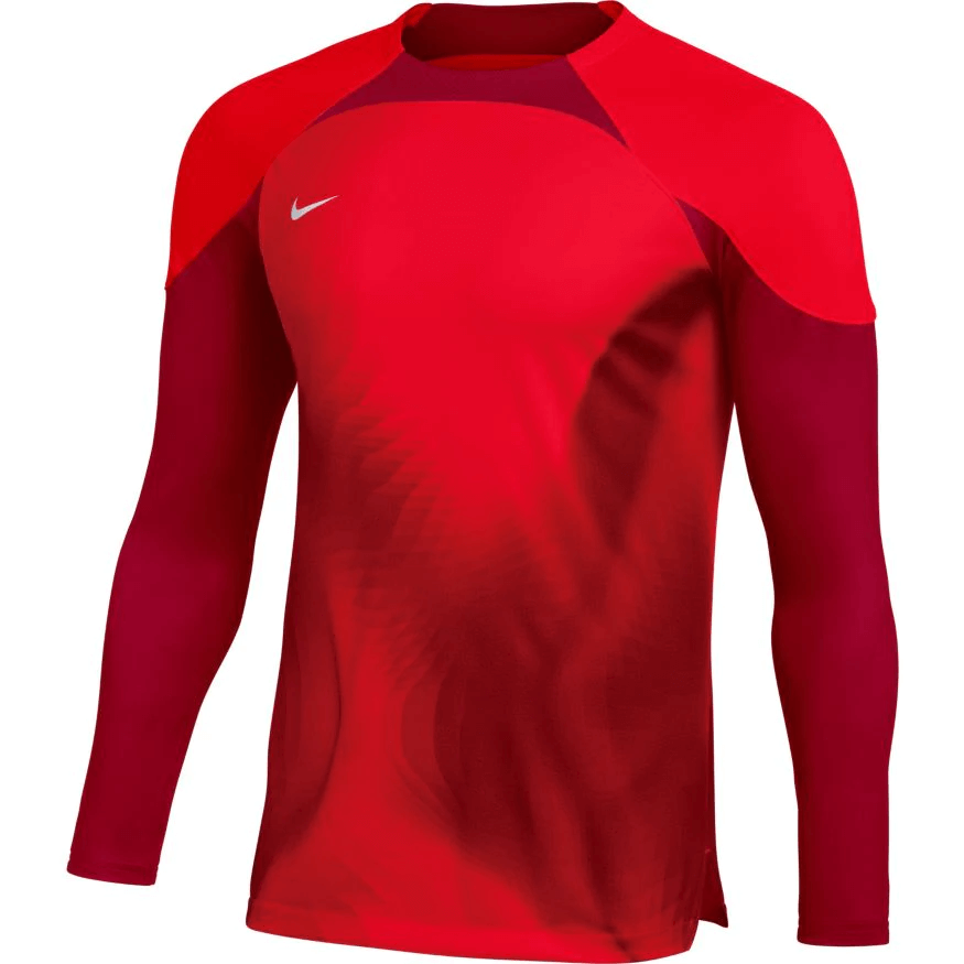 Nike Gardien IV LS Goalkeeper Jersey  Red-White (Front)