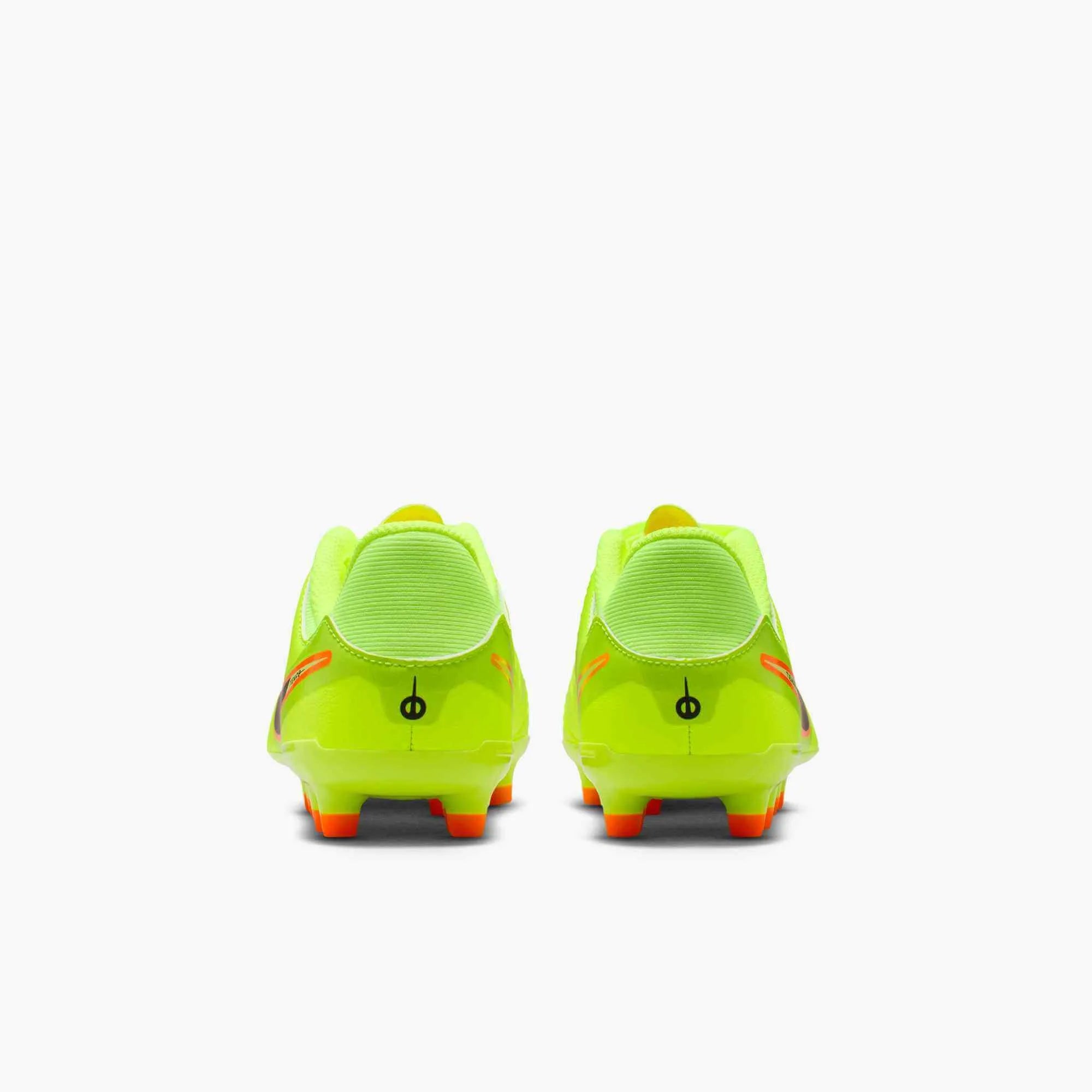 Nike JR Legend 10 Academy Firm_Multi Ground Soccer Cleats - Max Voltage Pack (HO25) (Pair - Back)