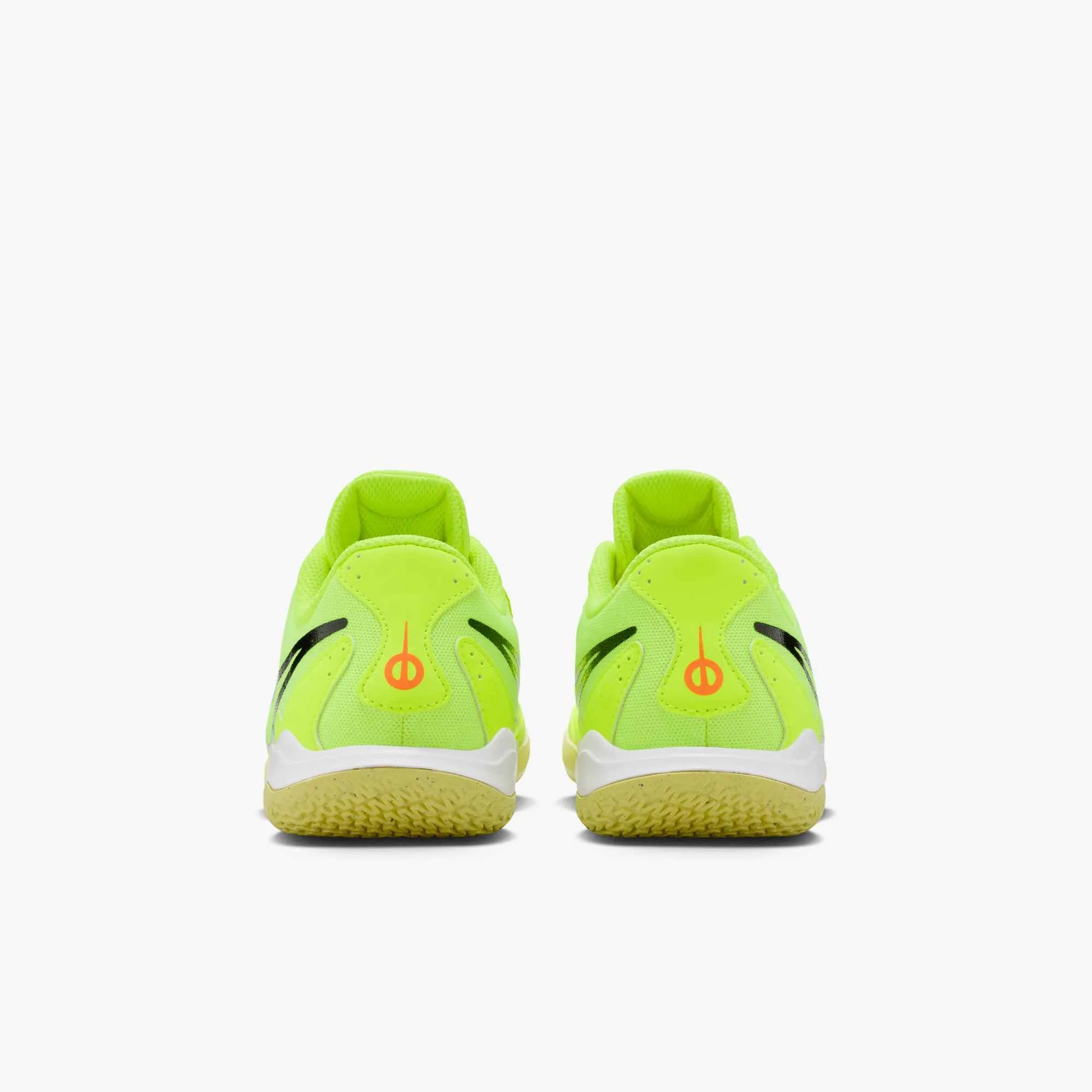 Nike JR Legend 10 Academy Indoor Soccer Shoes - Max Voltage Pack (HO25) (Pair - Back)