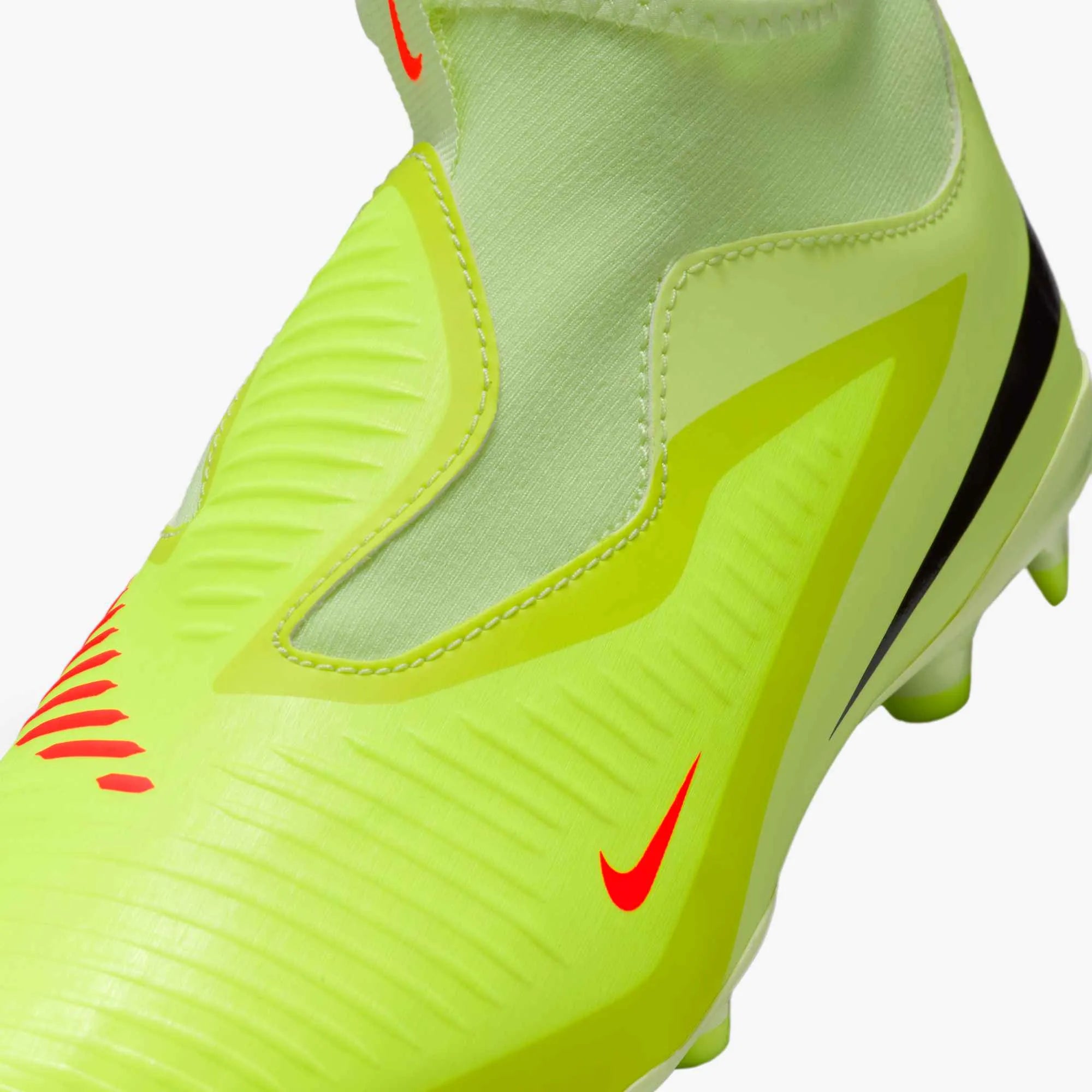 Nike JR Phantom 6 High Academy Firm_Multi Ground Soccer Cleats - Max Voltage Pack (HO25) (Detail 2)