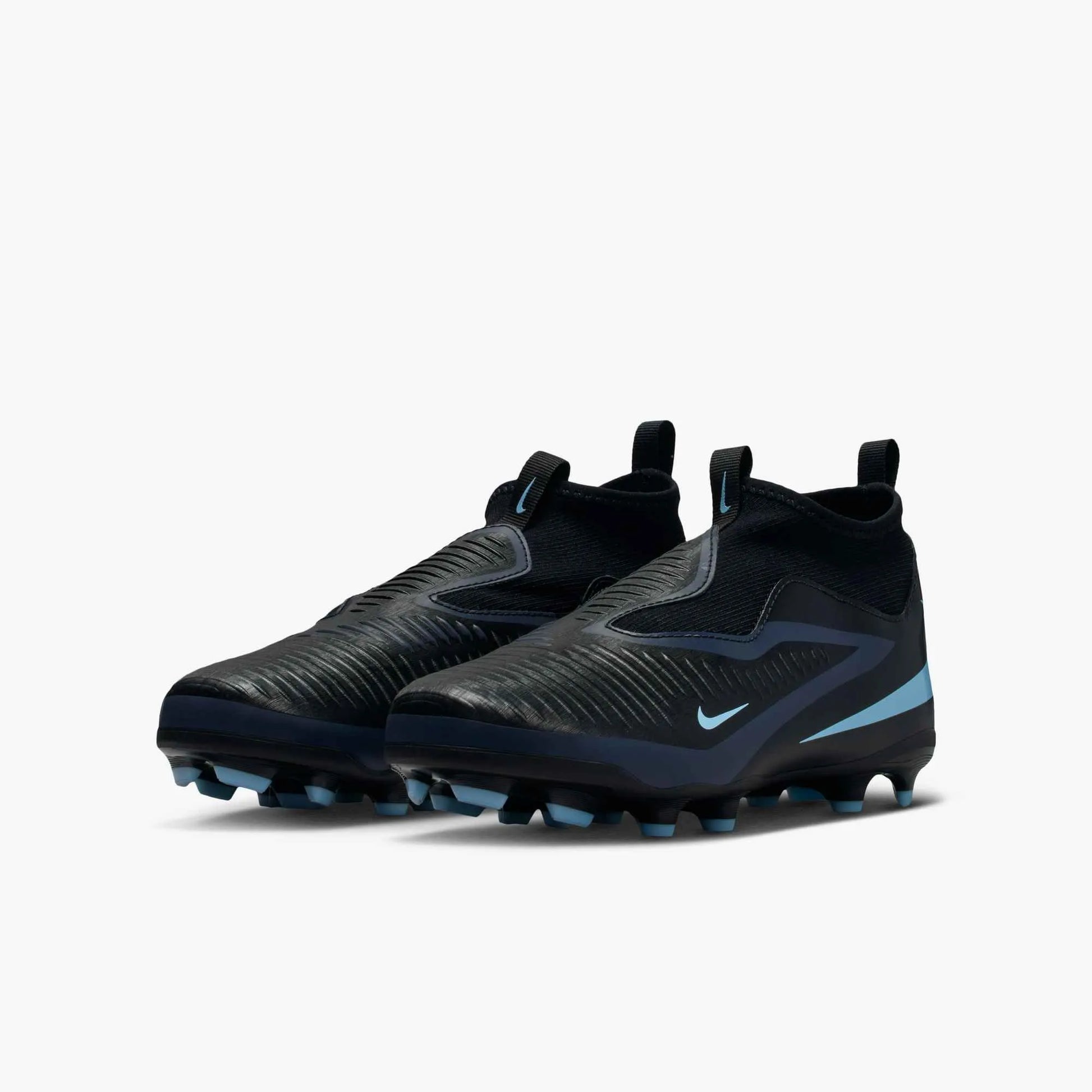 Nike JR Phantom 6 High Academy Firm_Multi Ground Soccer Cleats - Shadow Pack (FA25) (Pair - Lateral)
