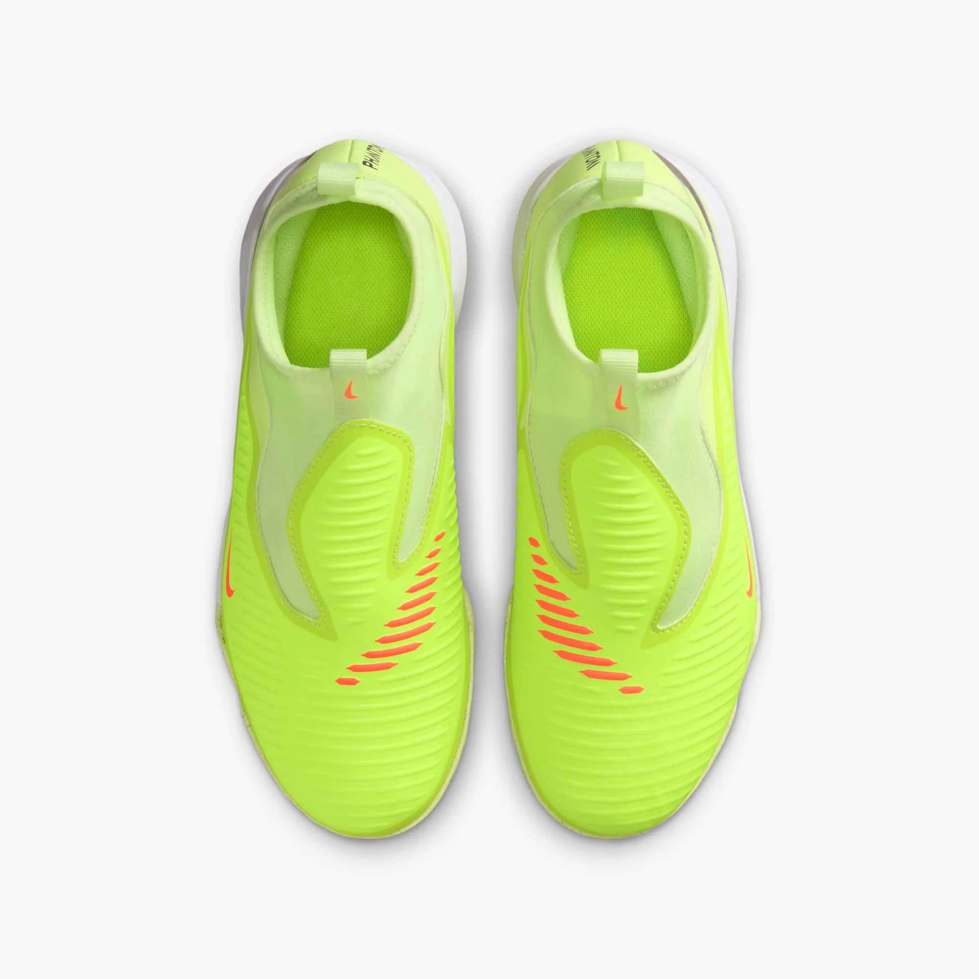 Nike JR Phantom 6 High Academy Turf Soccer Shoes - Max Voltage Pack (HO25) (Pair - Top)