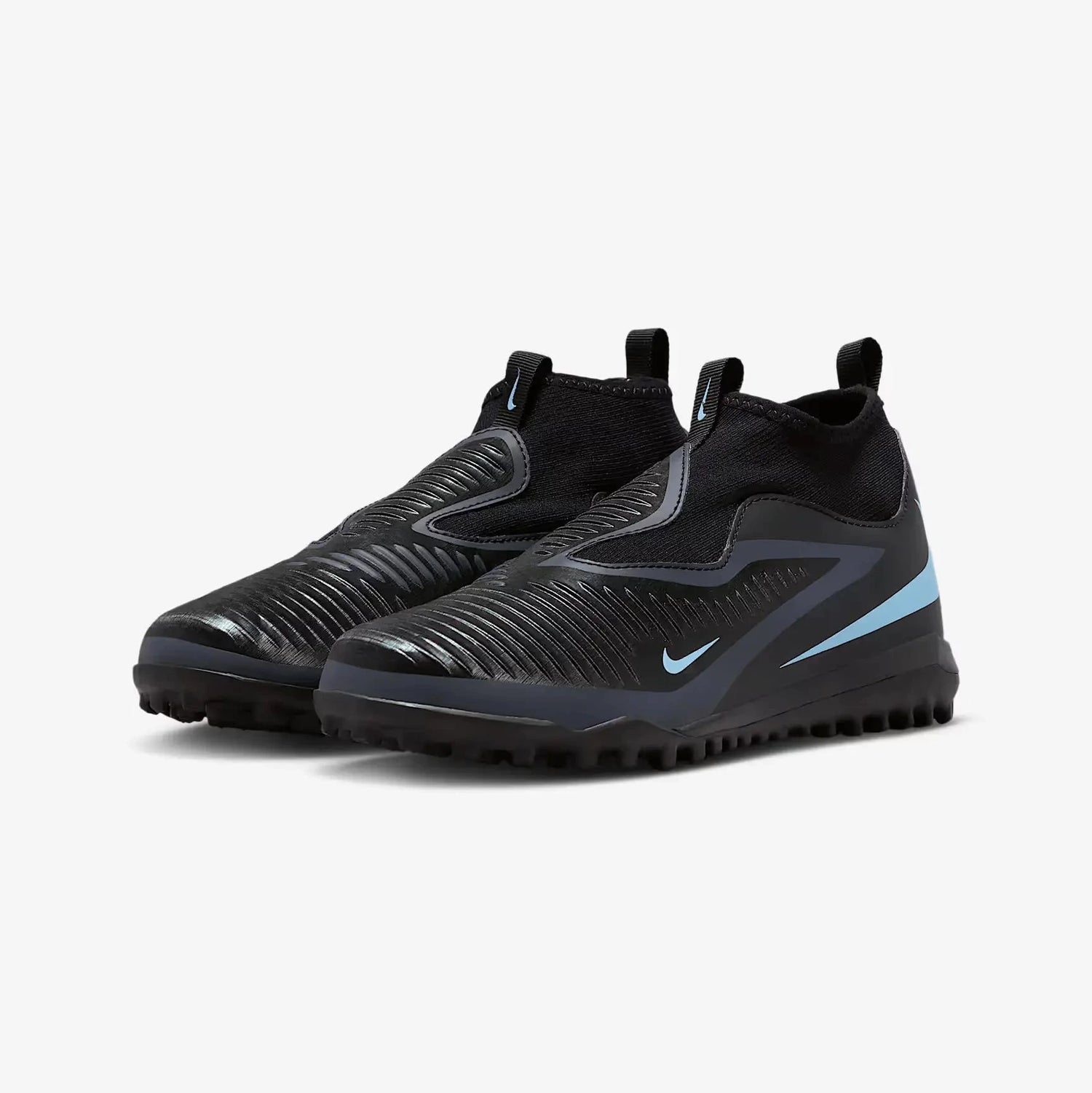 Nike JR Phantom 6 High Academy Turf Soccer Shoes - Shadow Pack (FA25) (Pair - Lateral)
