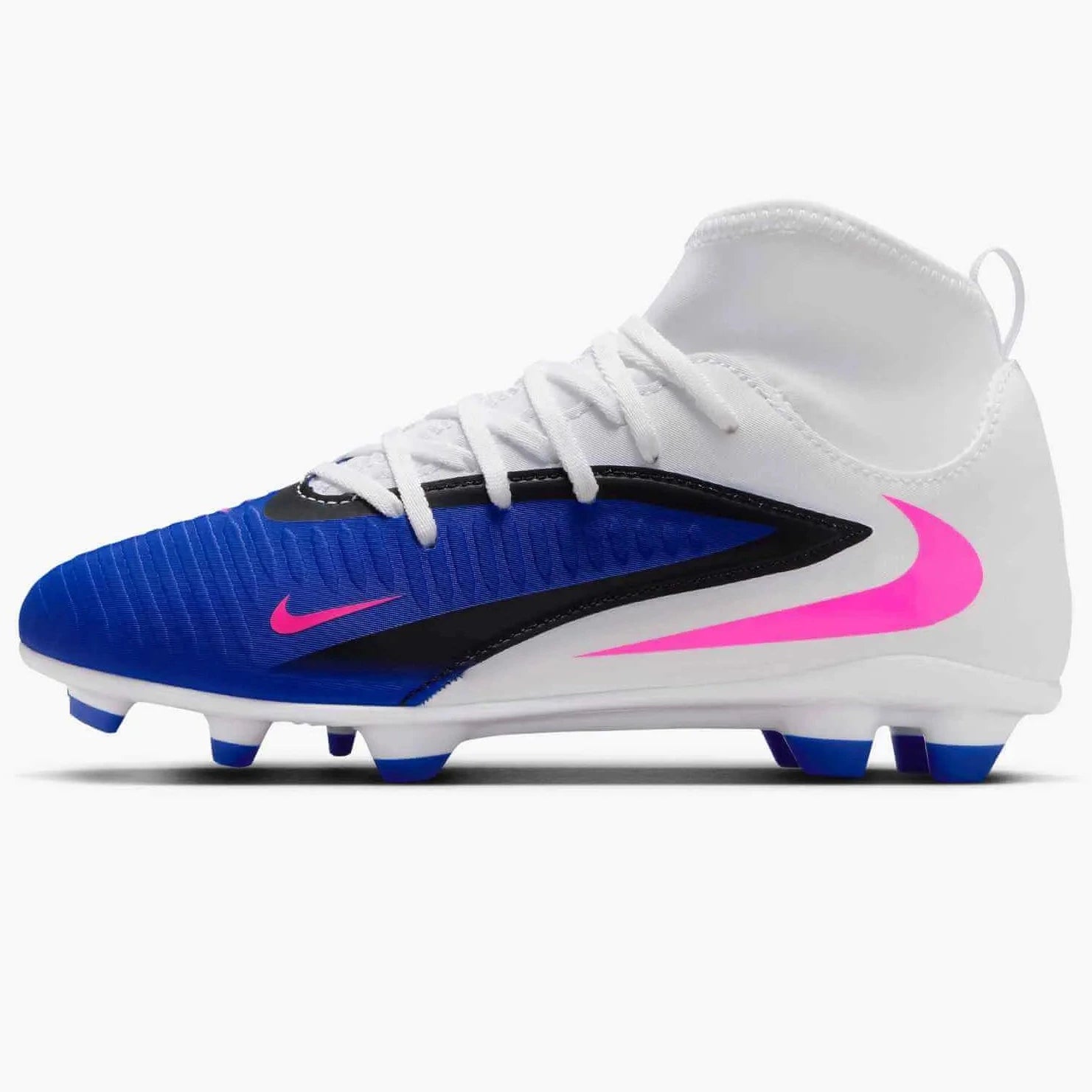 Nike JR Phantom 6 High Club Firm_Multi Ground Soccer Cleats - Attack Pack (SP26) (Side 1)