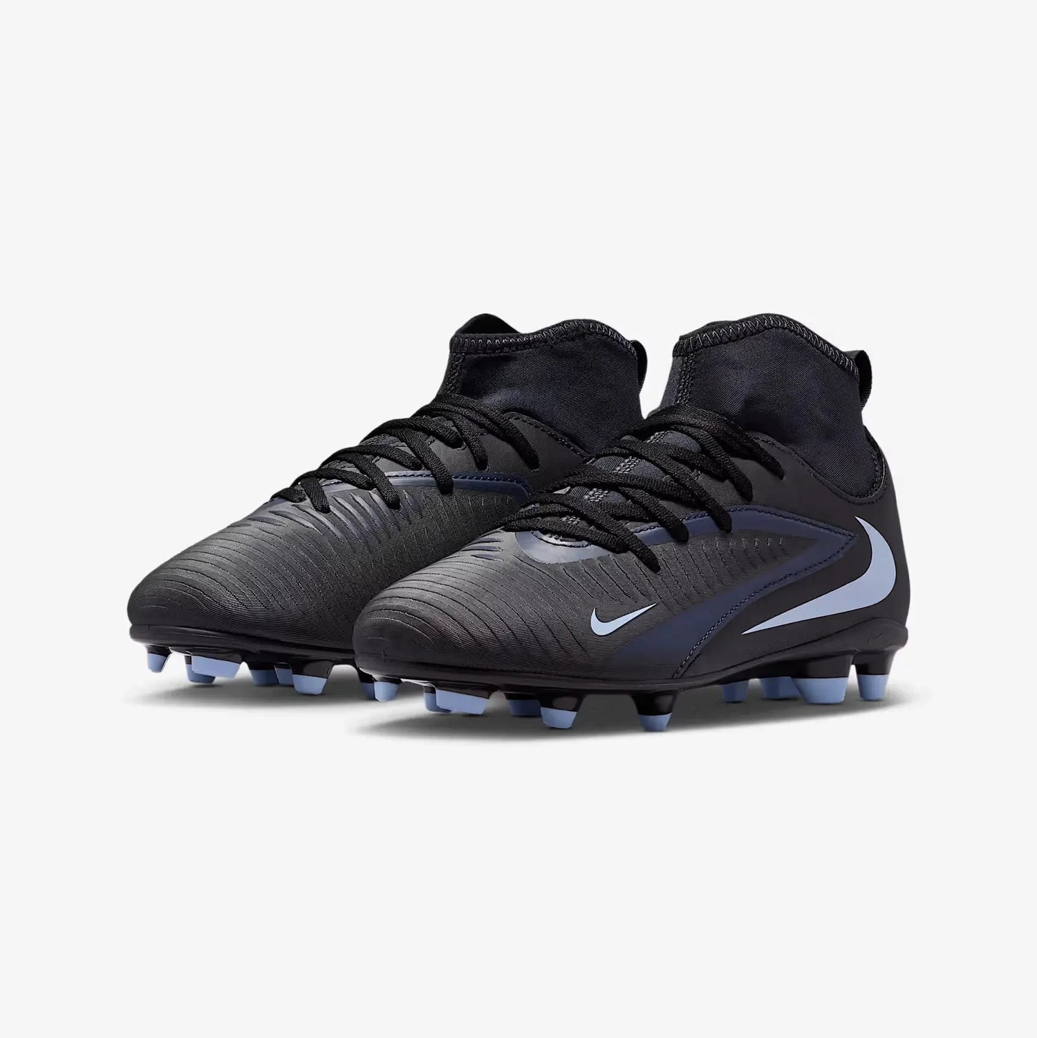Nike JR Phantom 6 High Club Firm_Multi Ground Soccer Cleats - Shadow Pack (FA25) (Pair - Lateral)