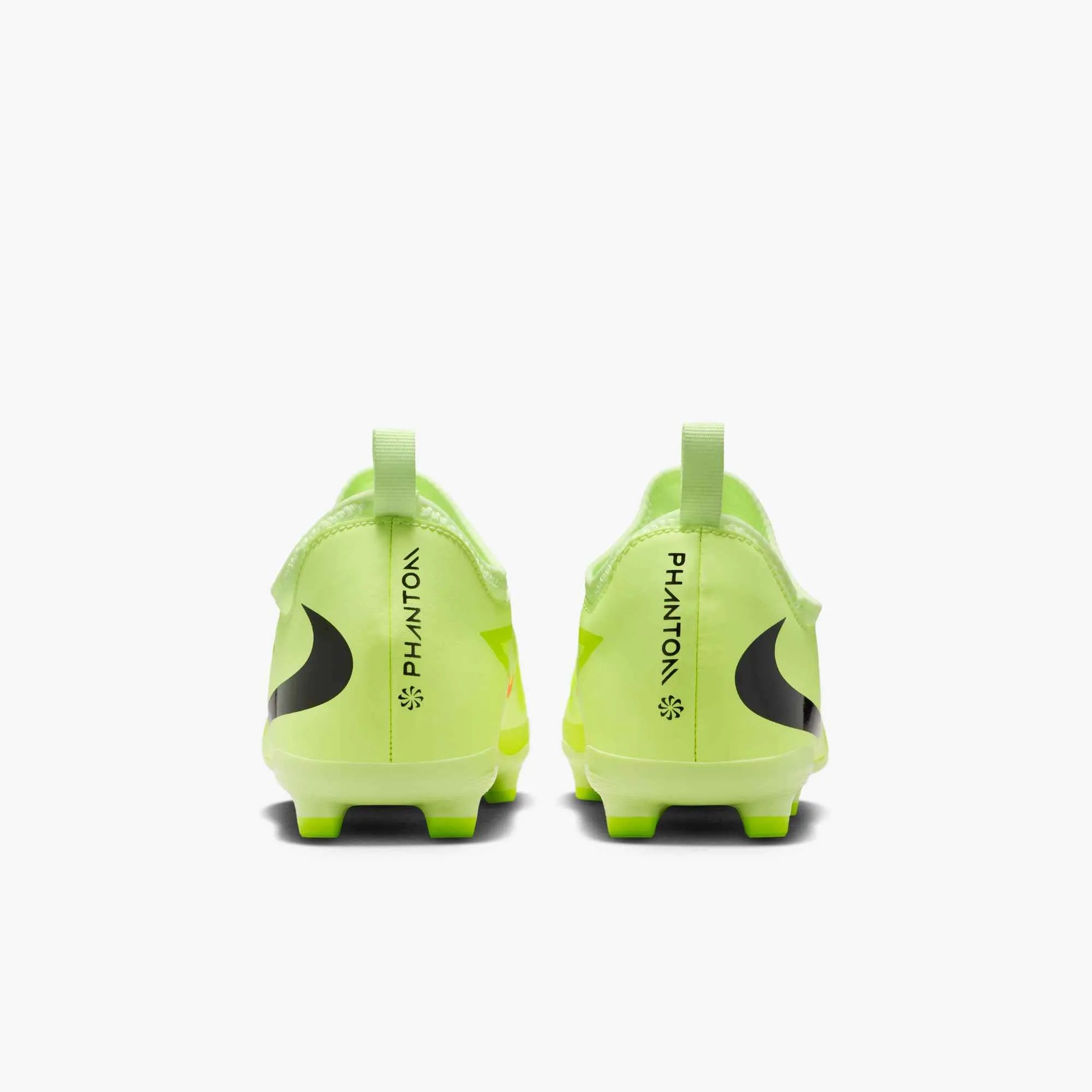Nike JR Phantom 6 Low Academy Firm_Multi Ground Soccer Cleats - Max Voltage Pack (HO25) (Pair - Back)
