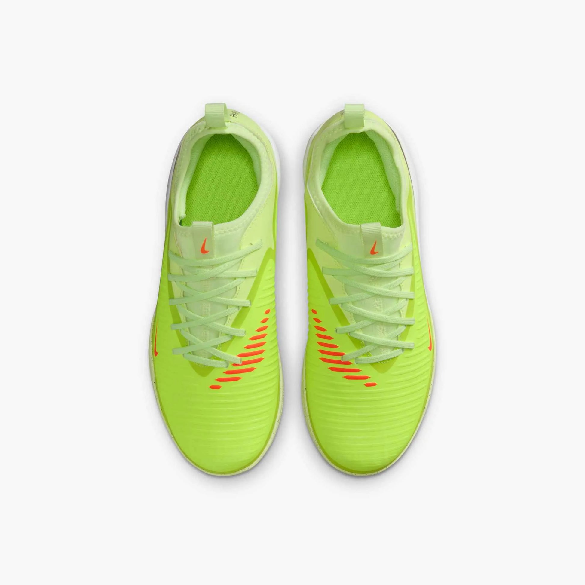 Nike JR Phantom 6 Low Academy Indoor Soccer Shoes - Max Voltage Pack (HO25) (Pair - Top)