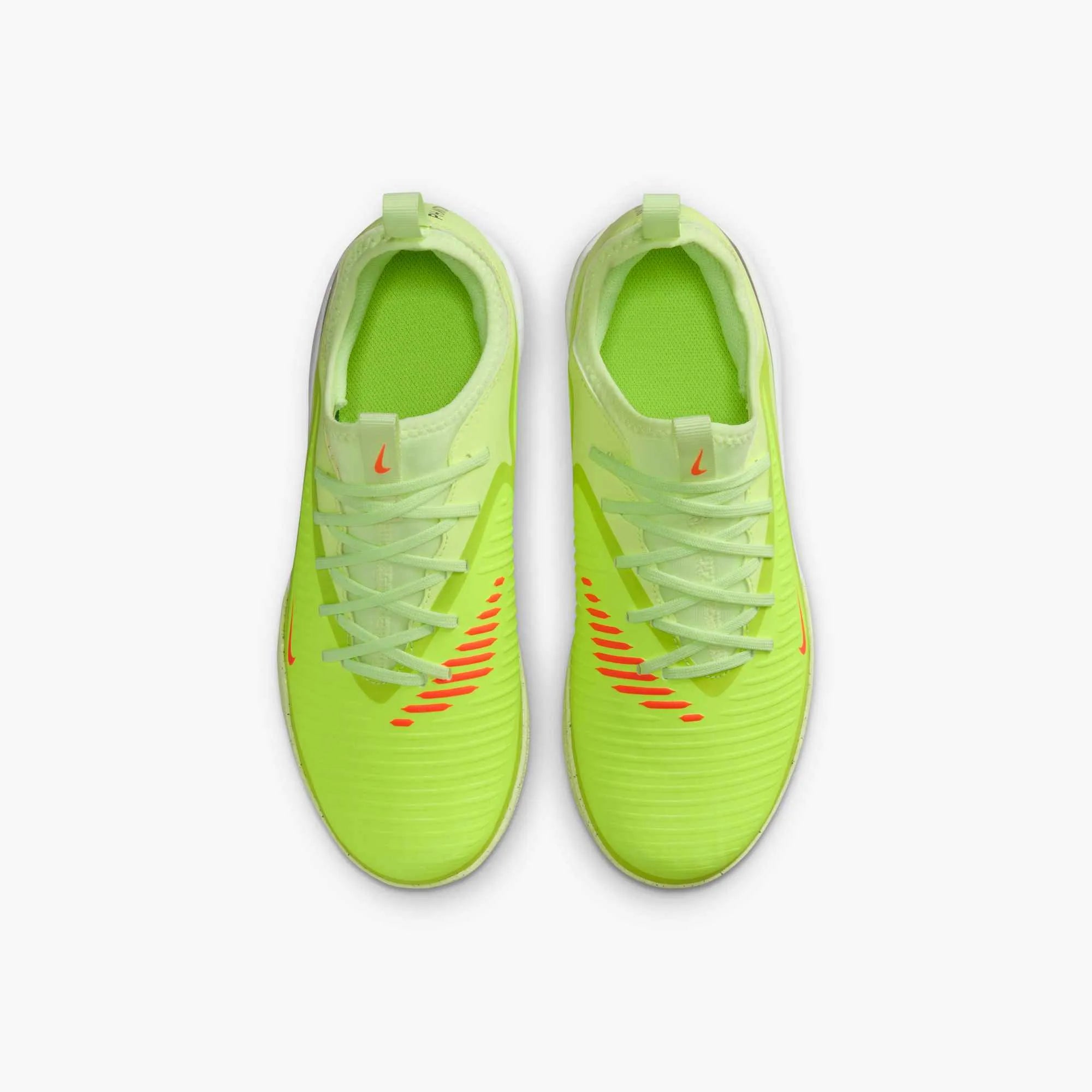 Nike JR Phantom 6 Low Academy Indoor Soccer Shoes - Max Voltage Pack (HO25) (Pair - Top)