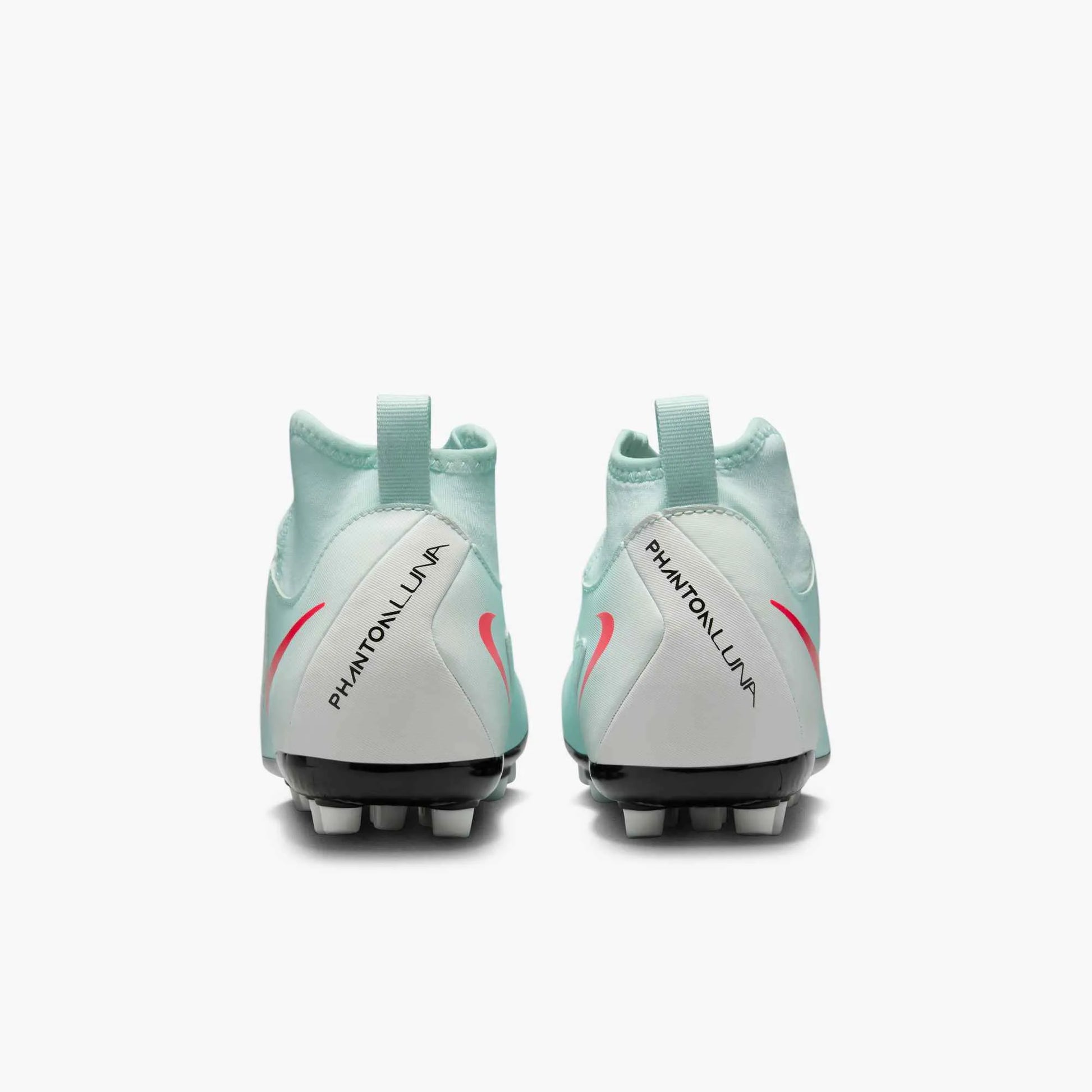 Nike JR Phantom Luna II Academy Artificial Grass Soccer Cleats - Mad Energy Pack (SP25) (Pair - Back)
