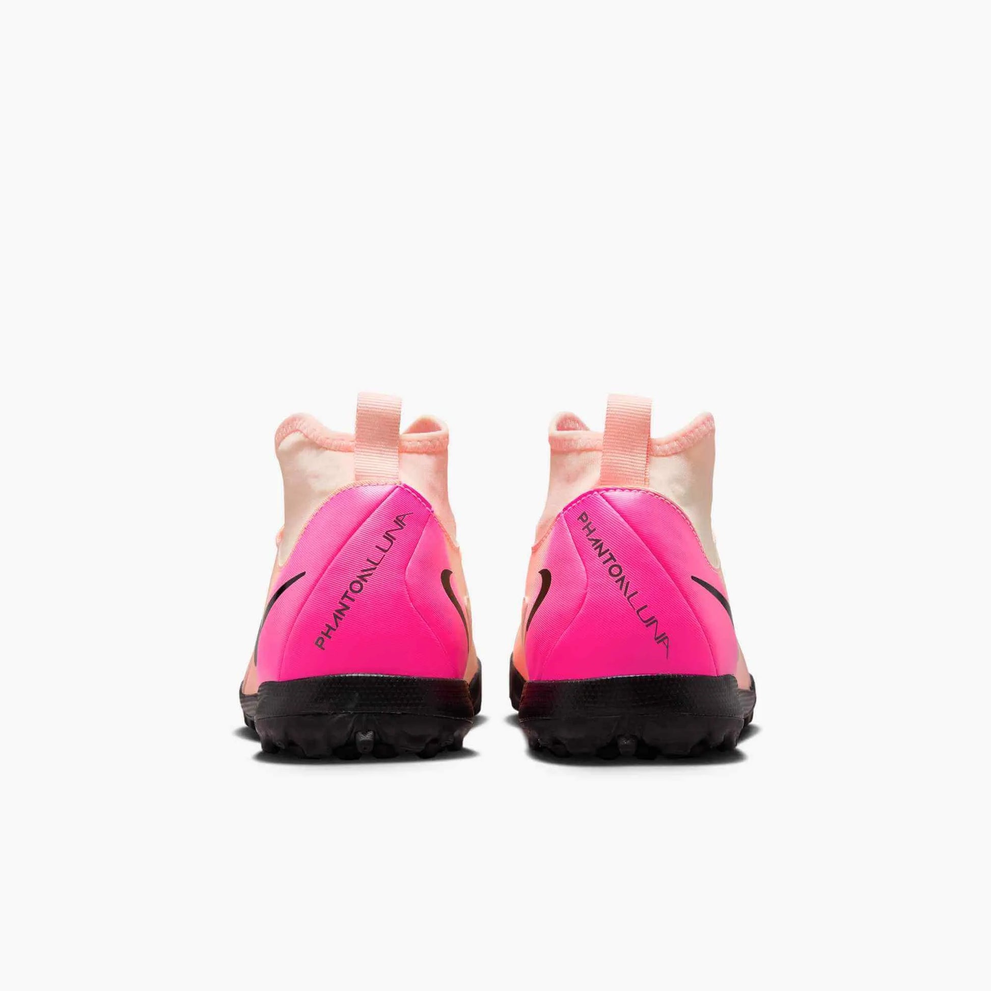 Nike JR Phantom Luna II Academy Turf Soccer Shoes - Prism Pack (SU25) (Pair - Back)