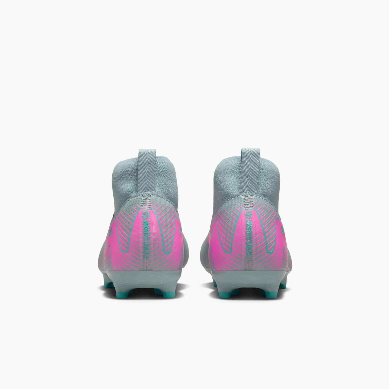 Nike JR Zoom Superfly 10 Academy Firm_Multi Ground Soccer Cleats - Prism Pack (SU25) (Pair - Back)