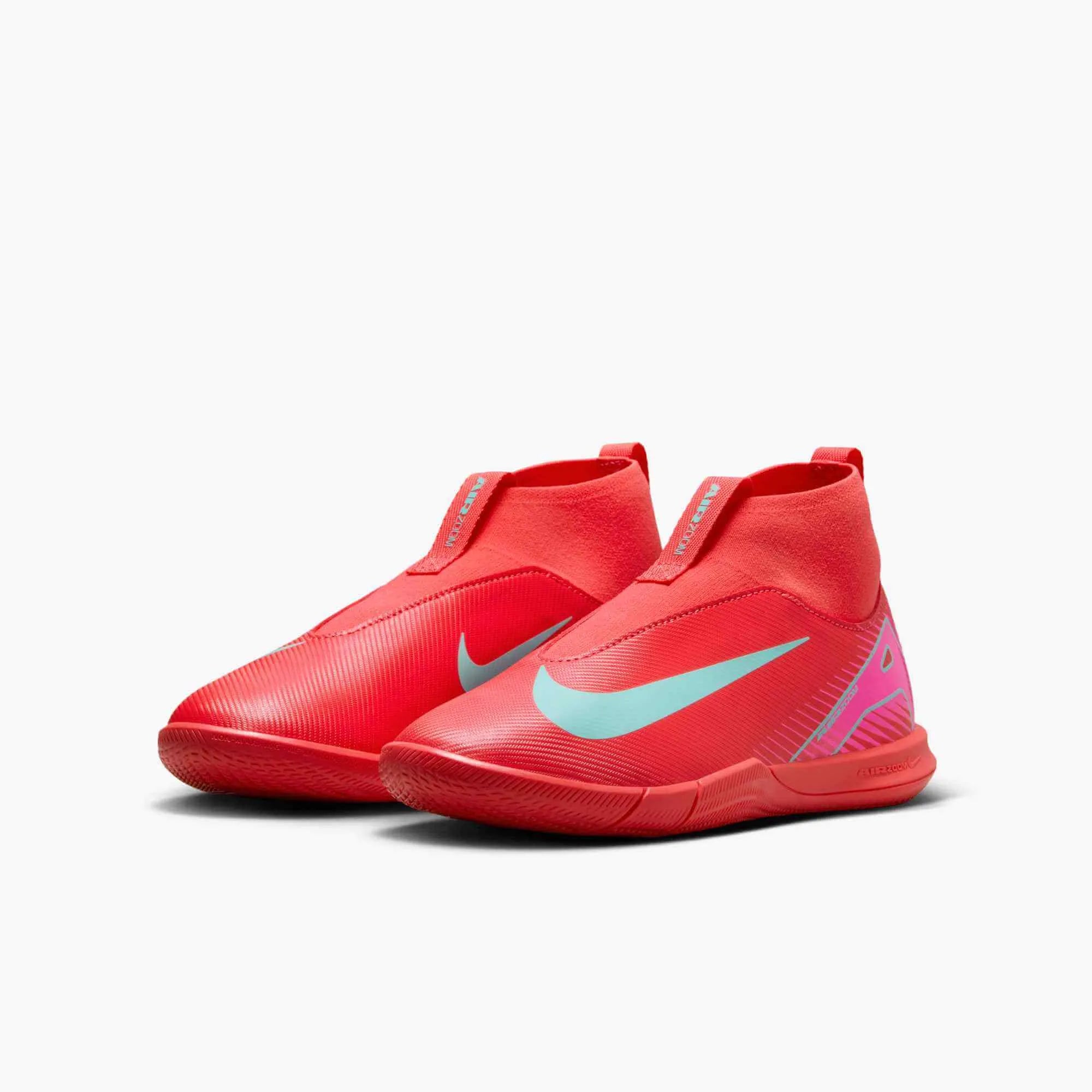 Nike JR Zoom Superfly 10 Academy Indoor - Mad Energy Pack (SP25) (Pair - Lateral)