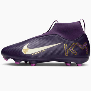Nike JR Zoom Superfly 10 Academy KM Firm_Multi Ground Soccer Cleats - Mbappe PE (SU25) (Side 1)