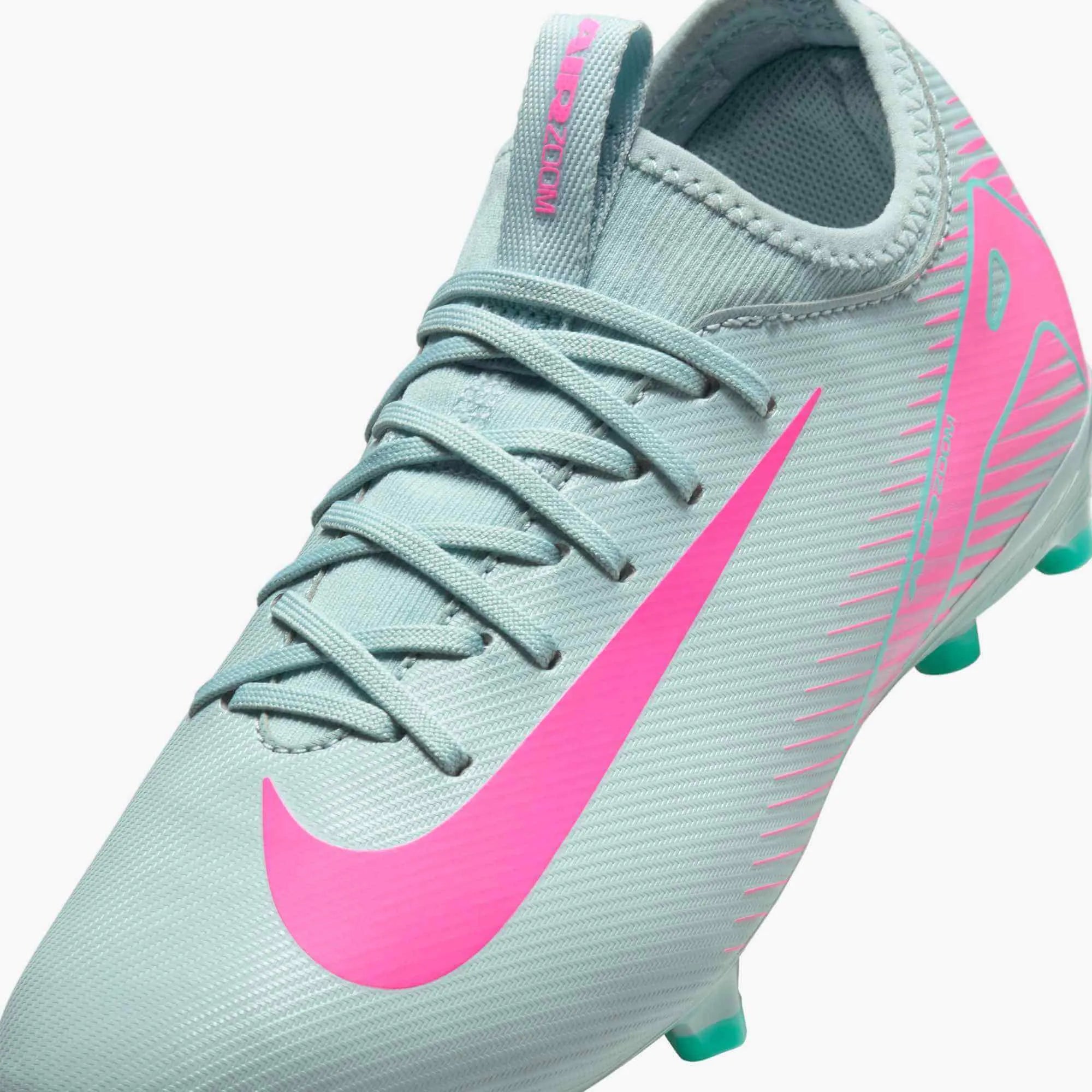 Nike JR Zoom Vapor 16 Academy Firm_Multi Ground Soccer Cleats - Prism Pack (SU25) (Detail 2)