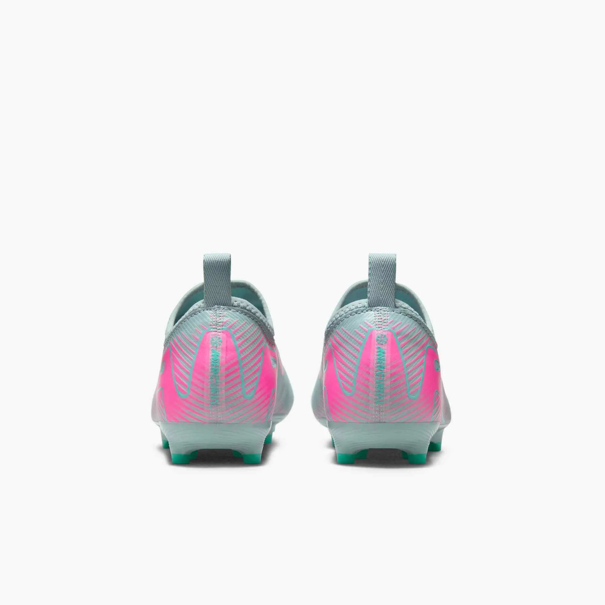 Nike JR Zoom Vapor 16 Academy Firm_Multi Ground Soccer Cleats - Prism Pack (SU25) (Pair - Back)