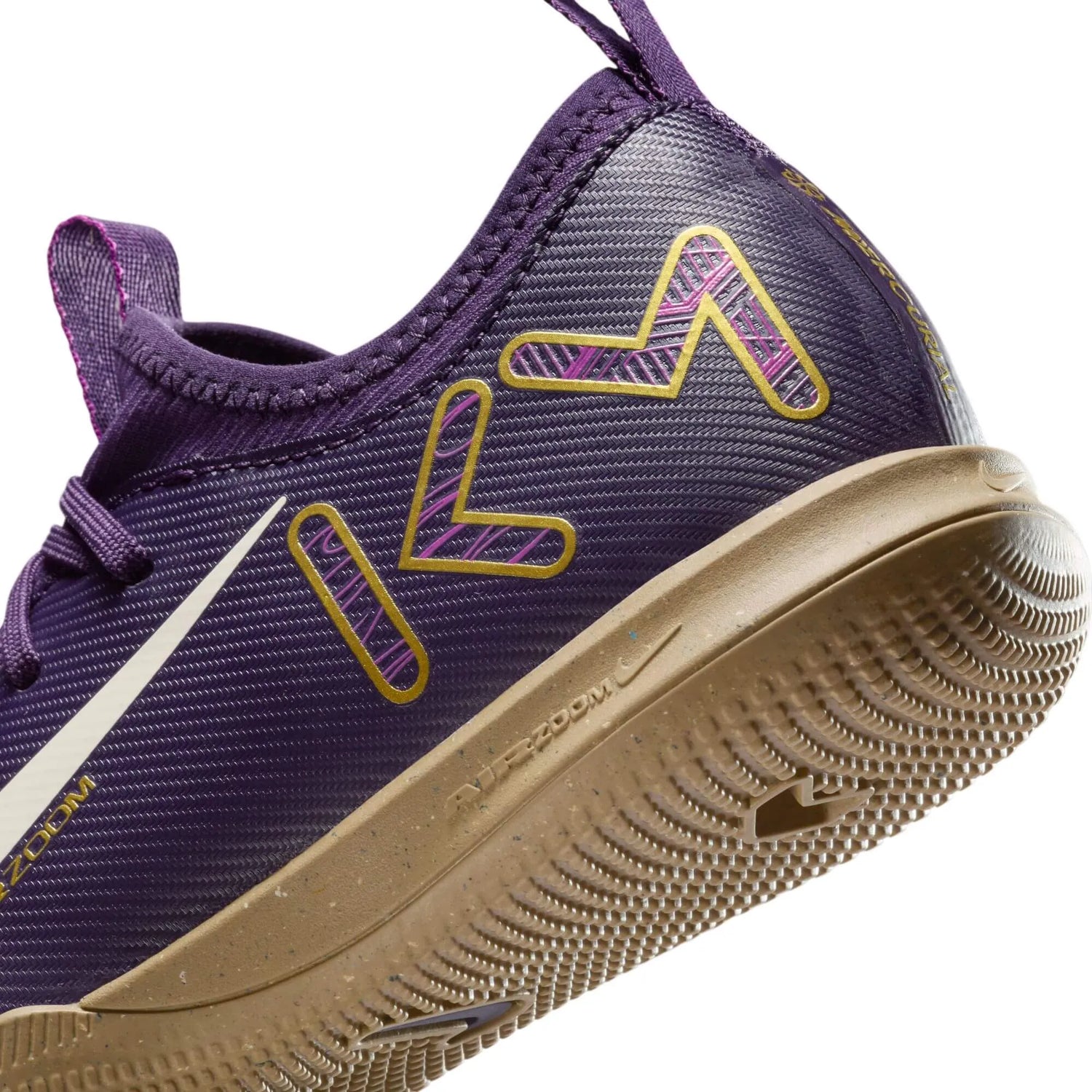 Nike JR Zoom Vapor 16 Academy KM indoor Soccer Shoes - Mbappe PE (SU25) (Detail 2)