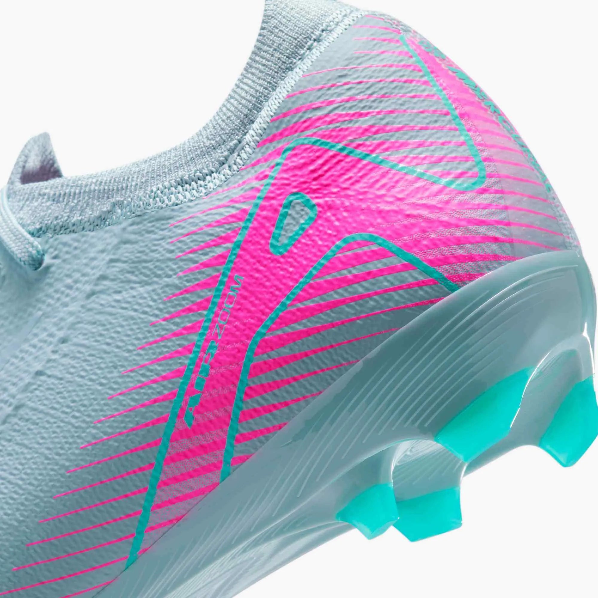 Nike JR Zoom Vapor 16 Pro Firm Ground Soccer Cleats - Prism Pack (SU25) (Detail 3)