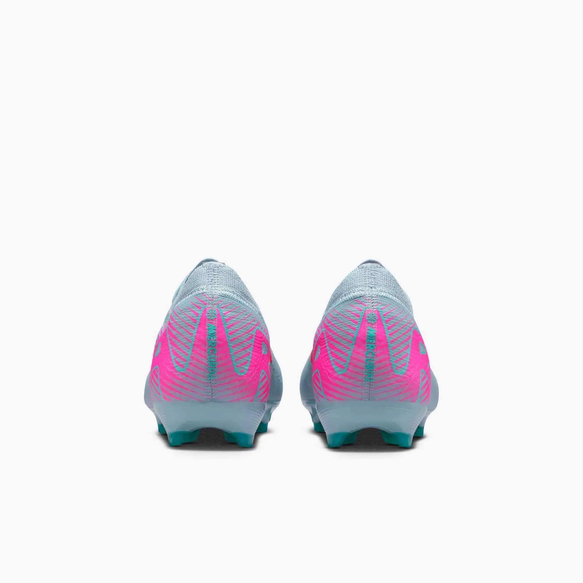 Nike JR Zoom Vapor 16 Pro Firm Ground Soccer Cleats - Prism Pack (SU25) (Pair - Back)