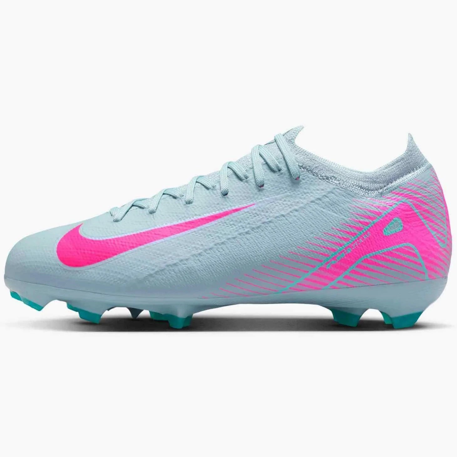 Nike JR Zoom Vapor 16 Pro Firm Ground Soccer Cleats - Prism Pack (SU25) (Side 1)