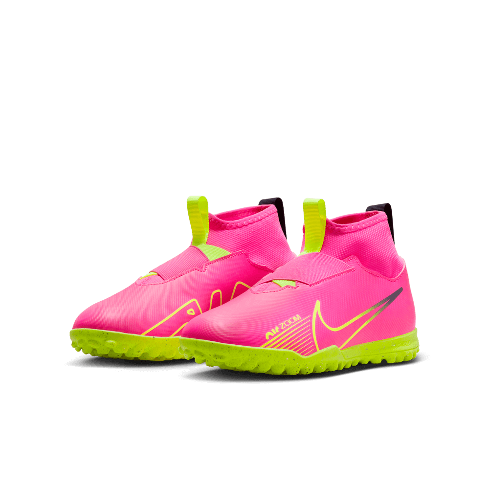 Nike Jr Zoom Superfly 9 Academy Turf - Luminous Pack (SU23) (Pair - Lateral)