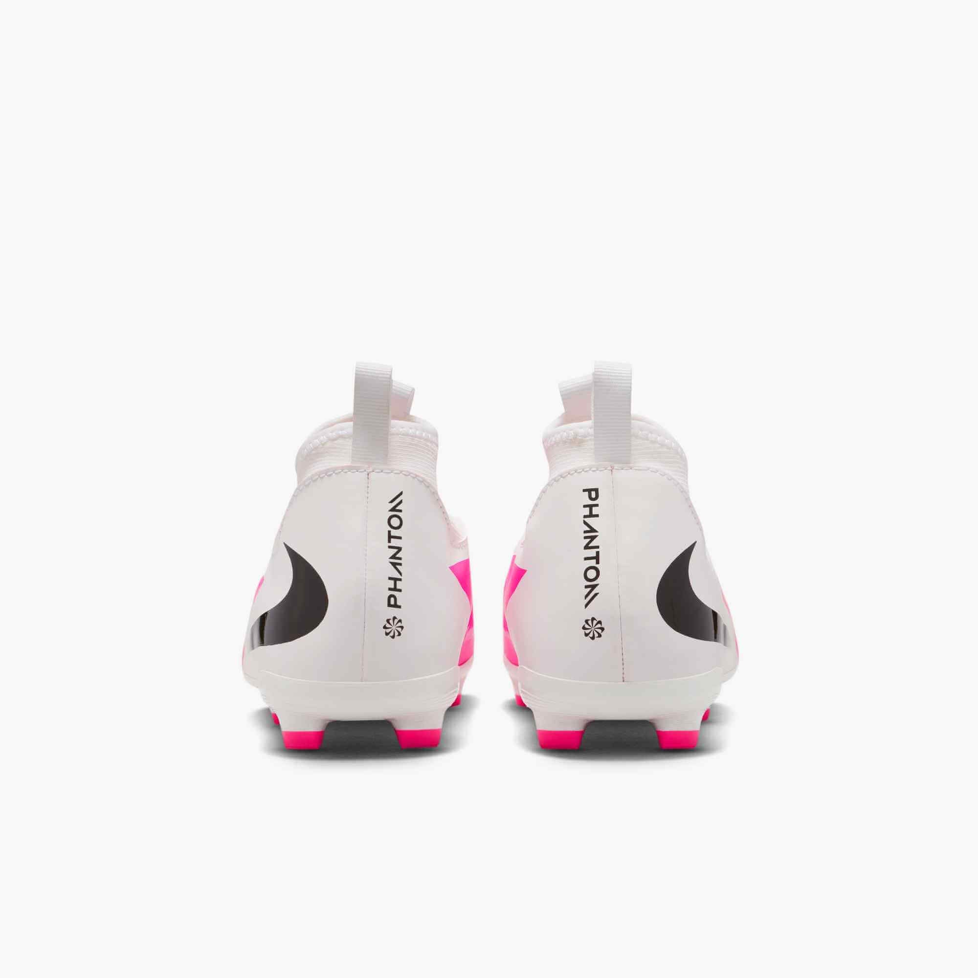 Nike Junior Phantom 6 High Academy Firm_Multi Ground Soccer Cleats - Breakout Pack (SU26) (Pair - Back)