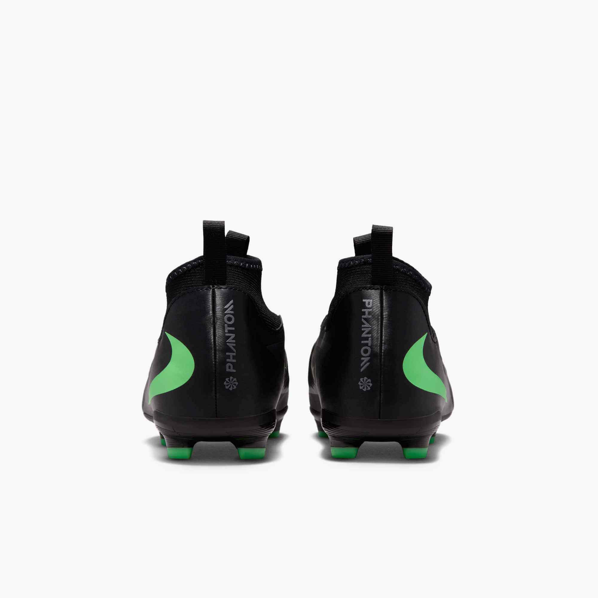 Nike Junior Phantom 6 High Academy Firm/Multi Ground Soccer Cleats - Shadow Pack (FA26) (Pair - Back)