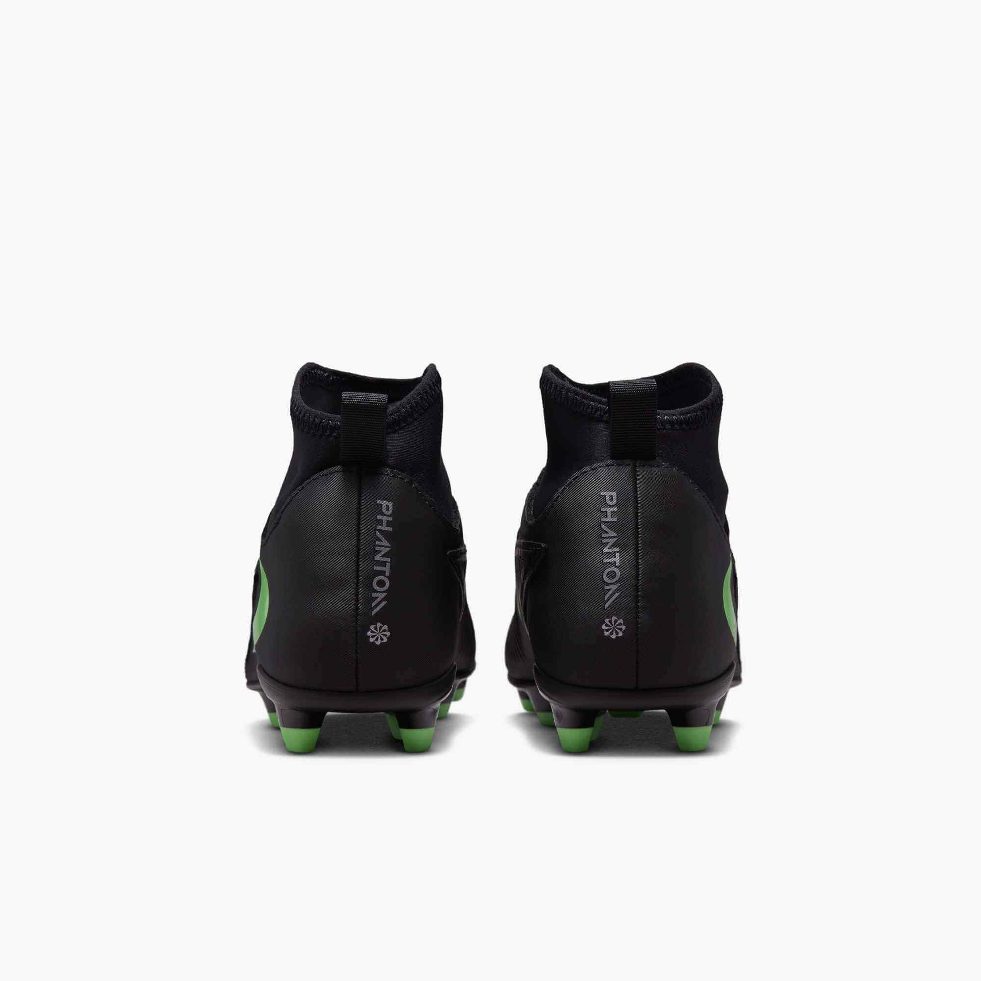 Nike Junior Phantom 6 High Club Firm/Multi Ground Soccer Cleats - Shadow Pack (FA26) (Pair - Back)