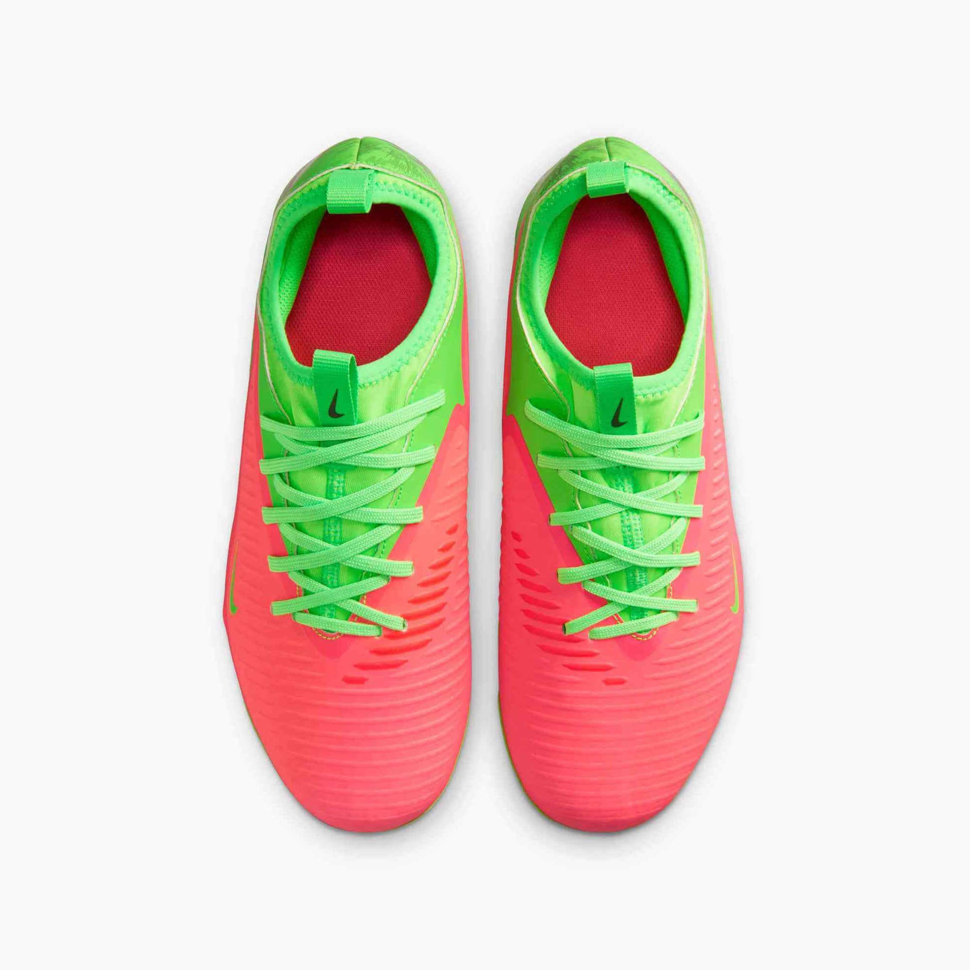 Nike Junior Phantom 6 Low Academy Firm_Multi Ground Soccer Cleats - Haaland PE (SU26) (Pair - Top)