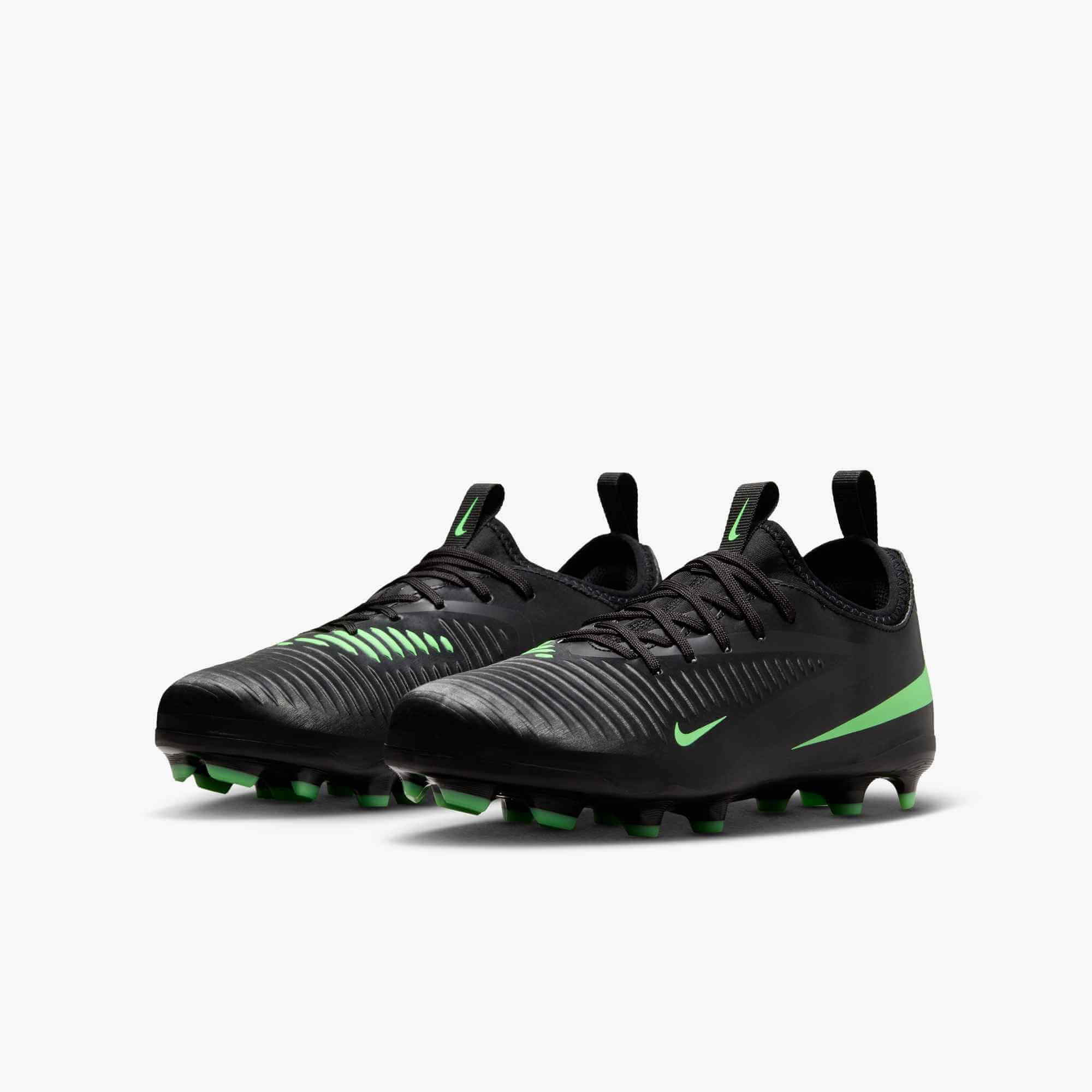 Nike Junior Phantom 6 Low Academy Firm_Multi Ground Soccer Cleats - Shadow Pack (FA26) (Pair - Lateral)