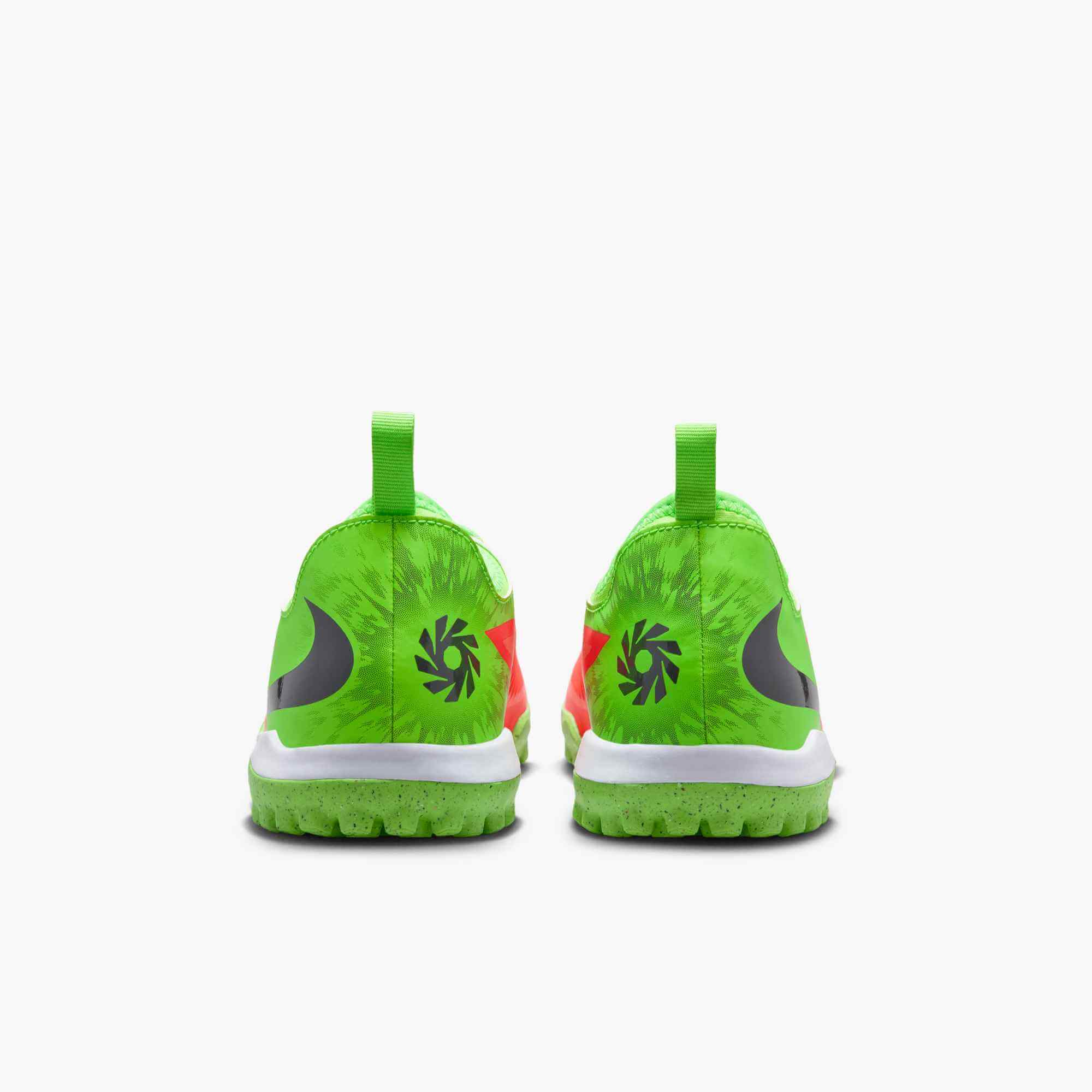 Nike Junior Phantom 6 Low Academy Turf Soccer Shoes - Haaland PE (SU26) (Pair - Back)