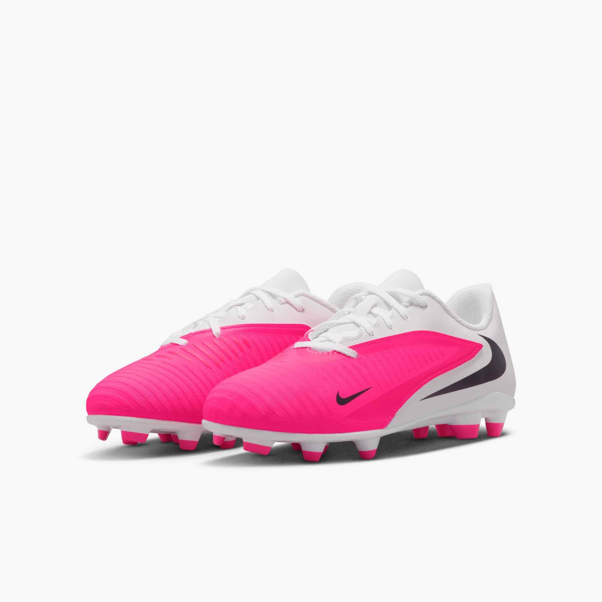 Nike Junior Phantom 6 Low Club Firm_Multi Ground Soccer Cleats - Breakout Pack (SU26) (Pair - Lateral)