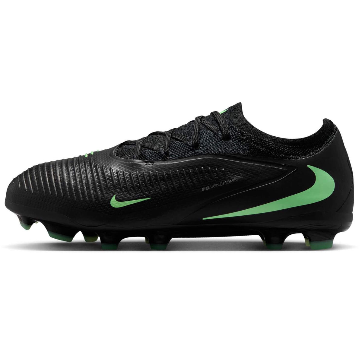 Nike Junior Phantom 6 Low Pro Firm-Multi Ground Soccer Cleats - Shadow Pack (FA26) (Side 1)