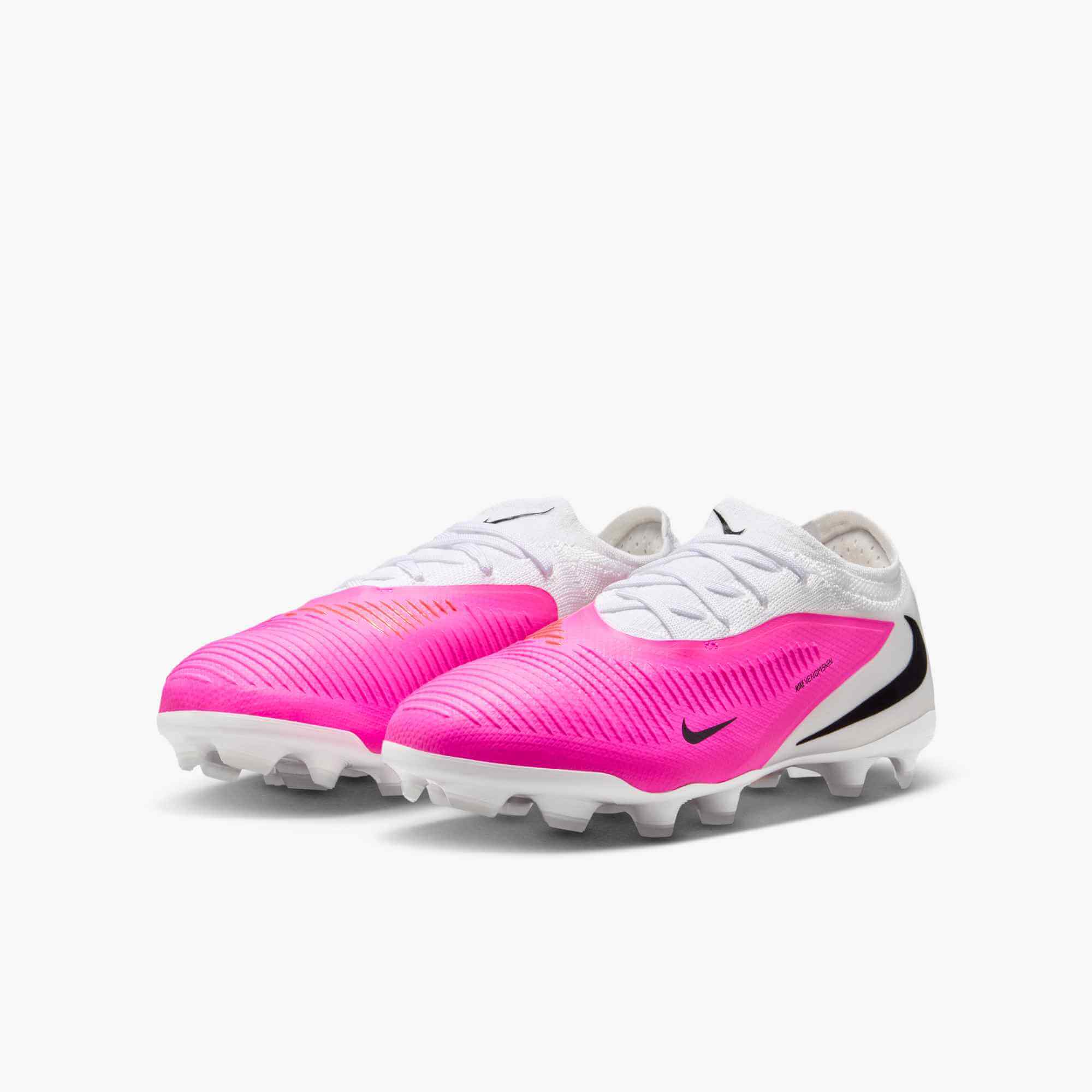 Nike Junior Phantom 6 Low Pro Firm_Multi Ground Soccer Cleats - Breakout Pack (SU26) (Pair - Lateral)
