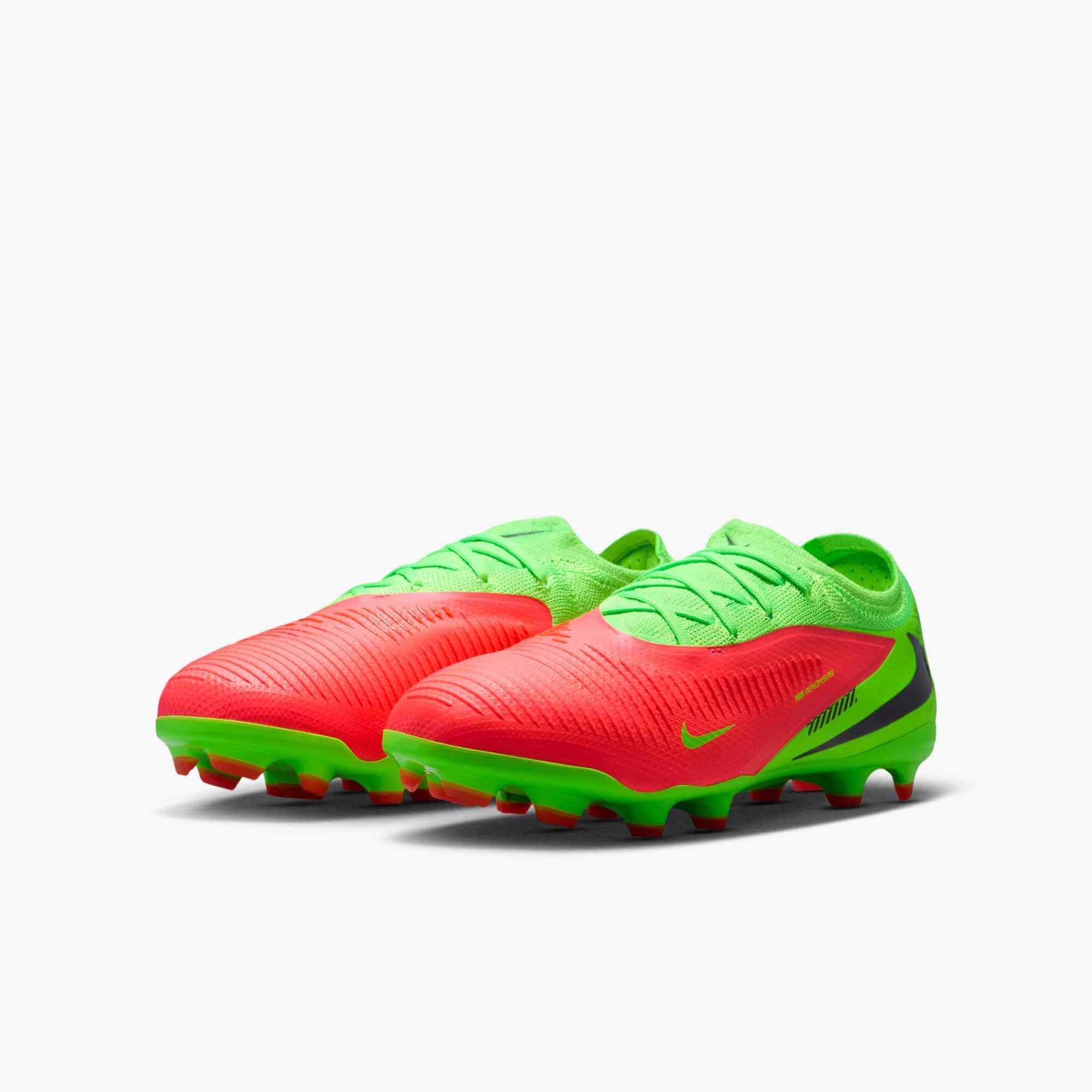 Nike Junior Phantom 6 Low Pro Firm_Multi Ground Soccer Cleats - Haaland PE (SU26) (Pair - Lateral)