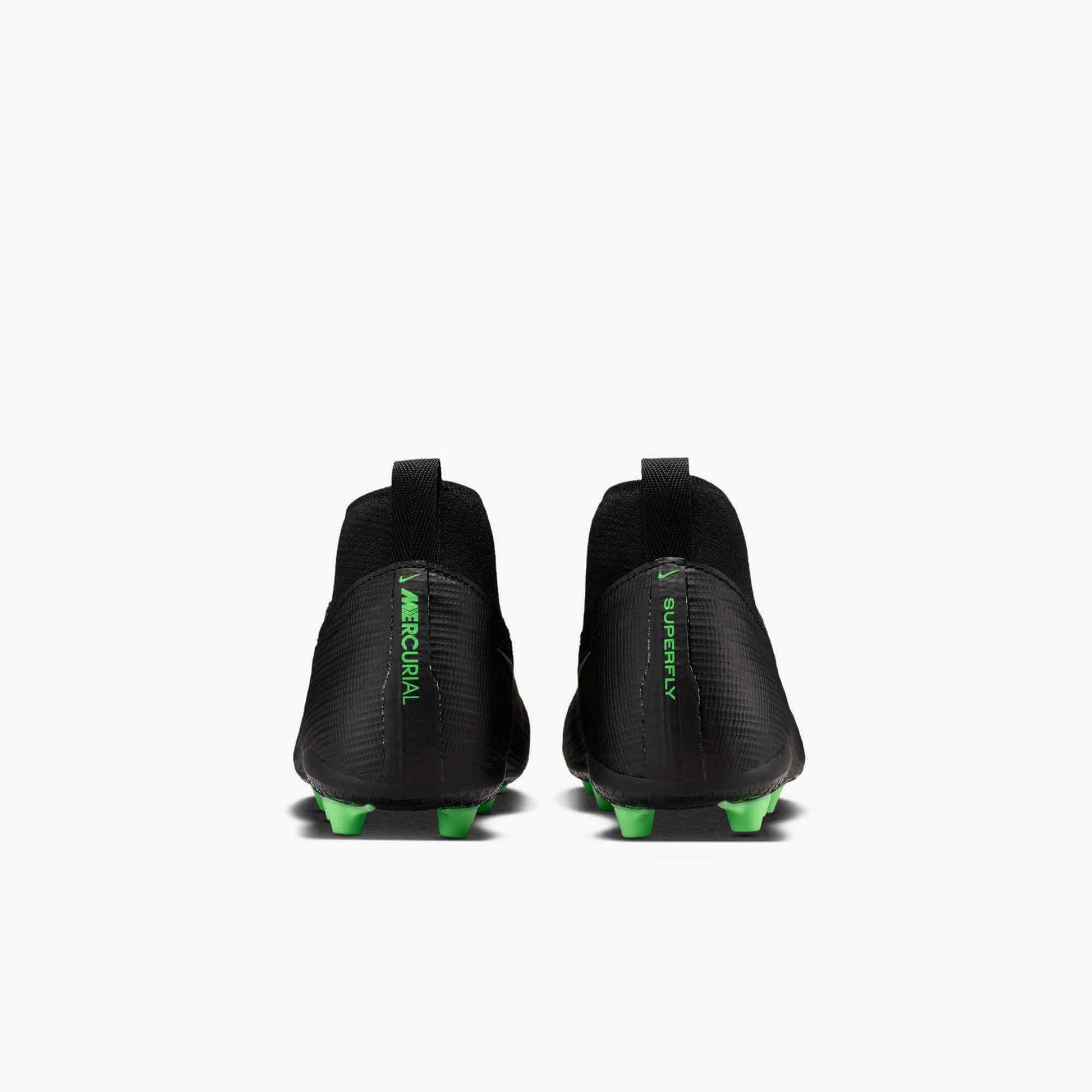 Nike Junior Superfly 11 Academy Artificial Grass Soccer Cleats - Shadow Pack (FA26) (Pair - Back)