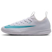 Nike Junior Vapor 17 Academy Indoor Soccer Shoes - White Pack (HO26) (Side 1)