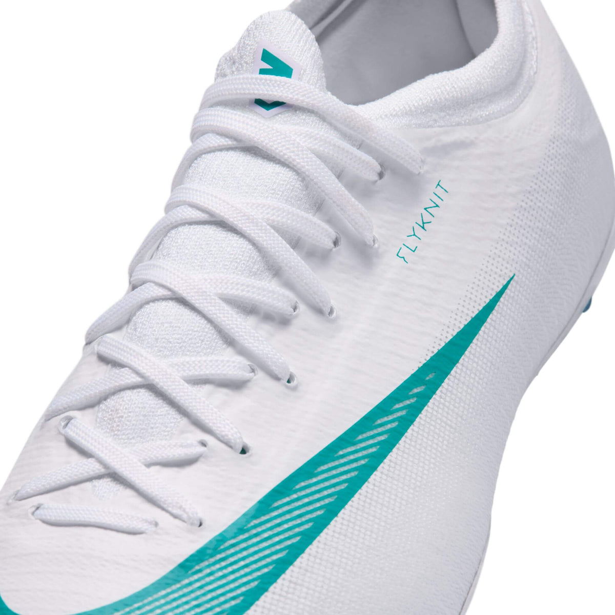 Nike Junior Vapor 17 Pro Firm Ground Soccer Cleats - White Pack (HO26) (Detail 2)