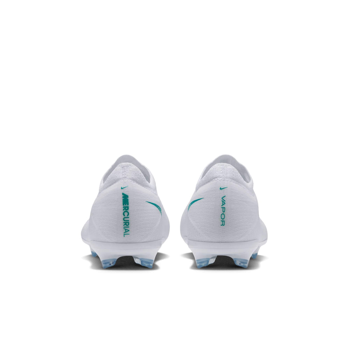 Nike Junior Vapor 17 Pro Firm Ground Soccer Cleats - White Pack (HO26) (Pair - Back)